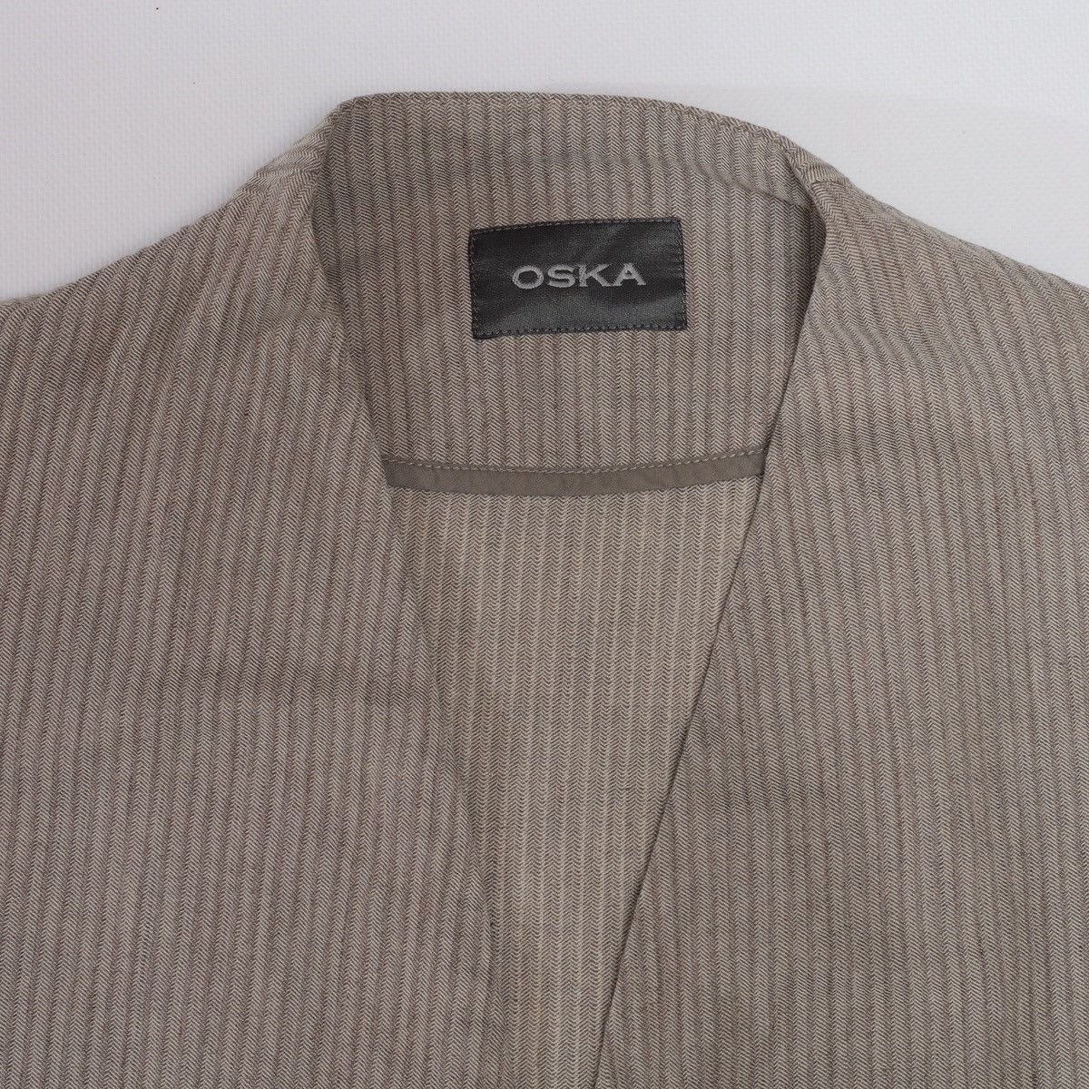 OSKA Oska Linen Japan Oversized Blazer Jacket Kimono Size L / US 10 / IT 46 - 6 Thumbnail