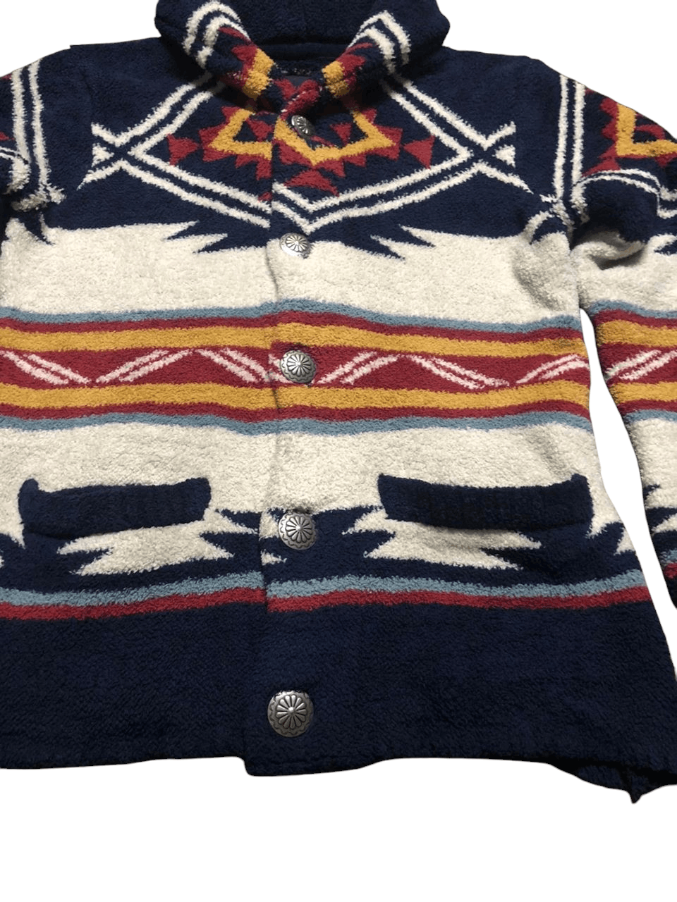 Japanese Brand × Native GRAIL💥 ANTIBALISTIC NAVAJO FULL PRINT BUTTON JACKET Size US M / EU 48-50 / 2 - 5 Thumbnail