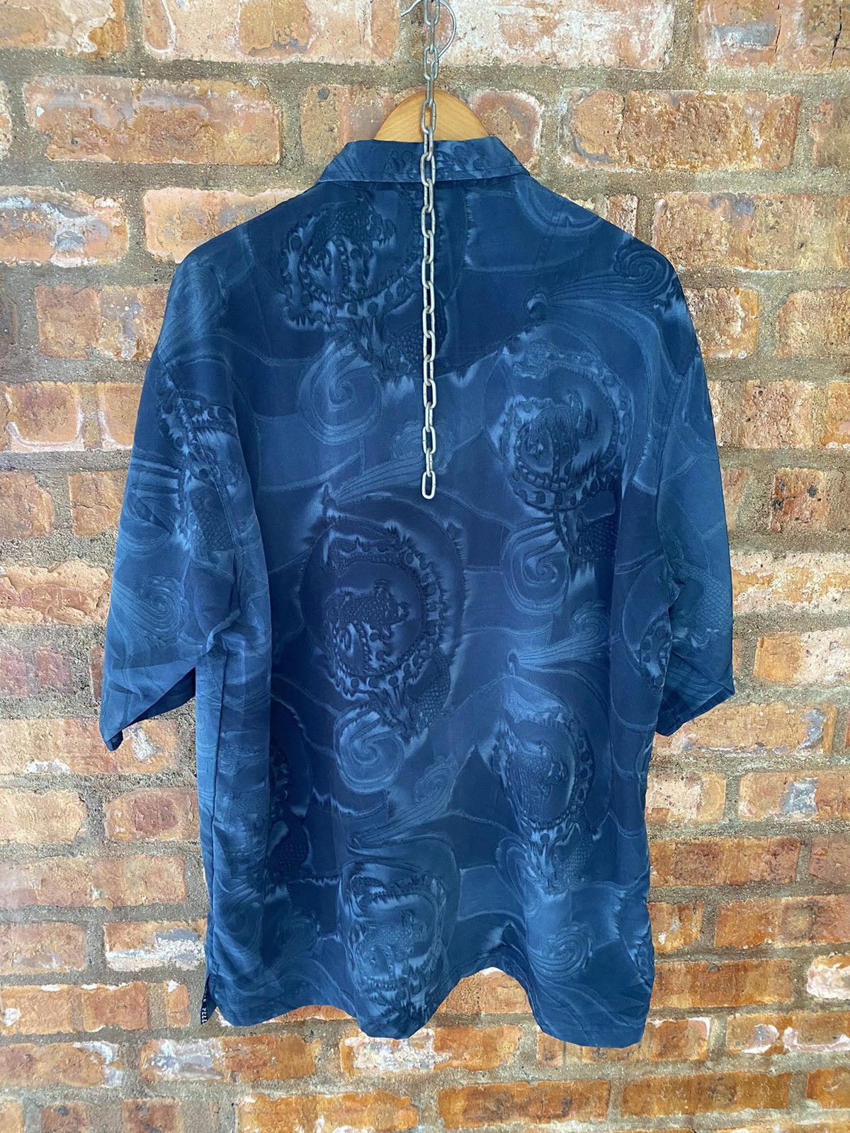 JNCO × Marc Buchanan × Pelle Pelle 1990s Pelle Pelle Koi fish dragons abstract Size US XL / EU 56 / 4 - 12 Thumbnail