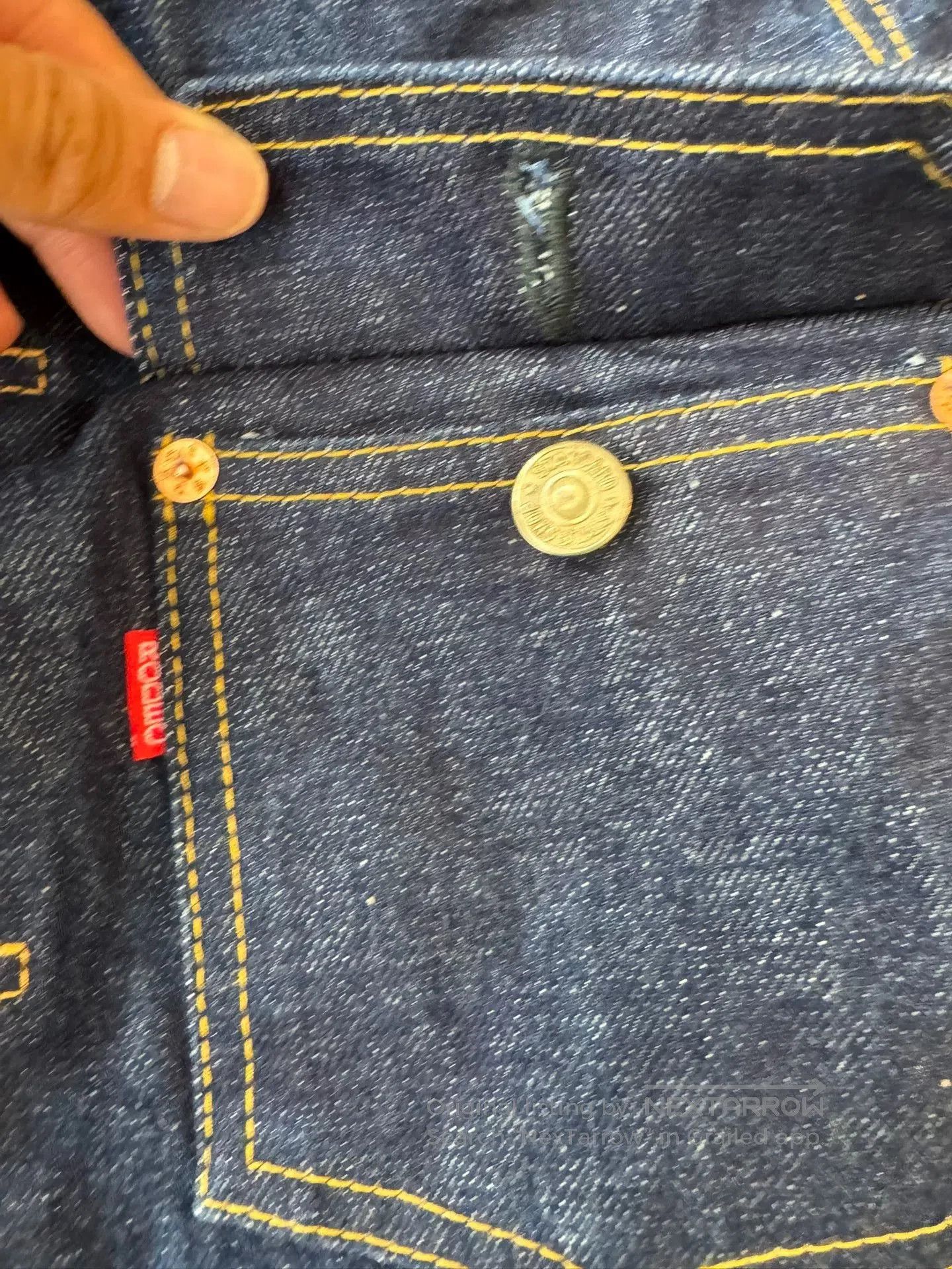 MIDNIGHT RODEO Rodeo Uncle 3502 Denim Jacket. Size US XXS / EU 40 - 4 Thumbnail
