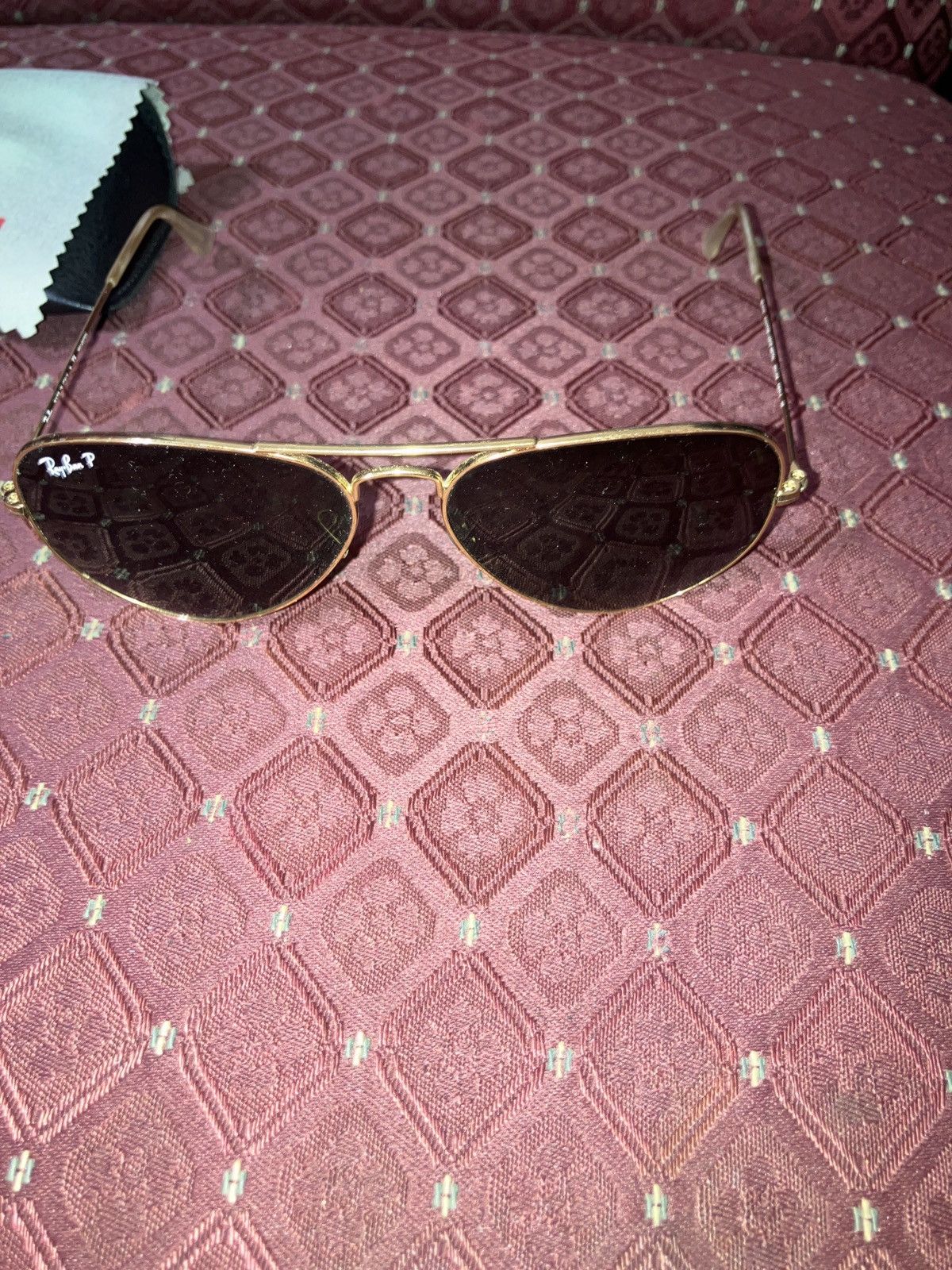 RayBan RAYBAN AVIATORS WITH CASE AND CLOTH Size ONE SIZE - 5 Thumbnail