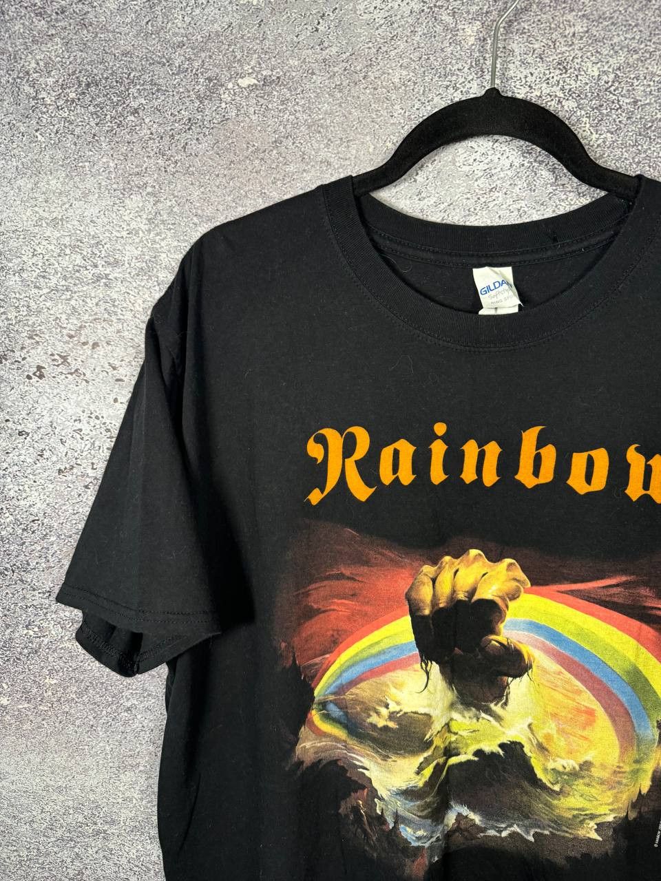 Band Tees Rainbow Rising T-Shirt 2009 Official Ritchie Blackmore Size US XXL / EU 58 / 5 - 3 Thumbnail