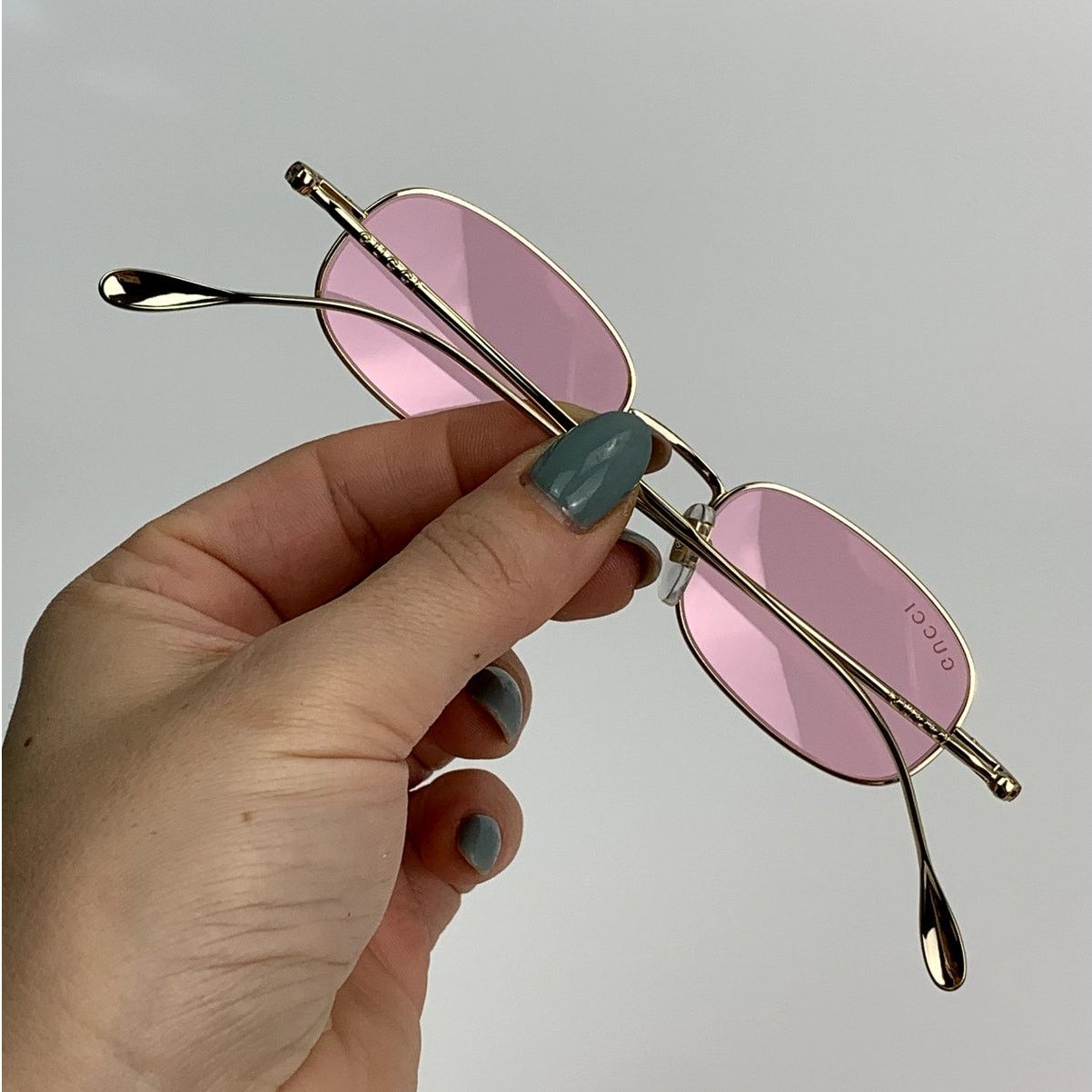 Gucci NEW Gucci Sunglasses GG1648S 005 Gold Pink Unisex Authentic Size ONE SIZE - 11 Thumbnail