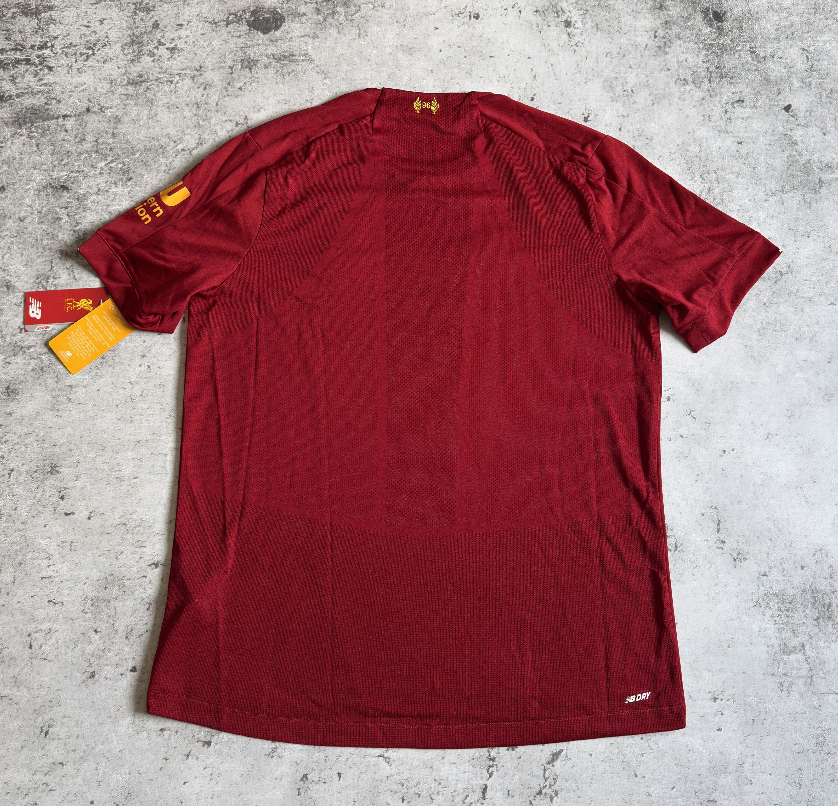New Balance LIVERPOOL 2019 2020 FOOTBALL SHIRT SOCCER JERSEY M Size US M / EU 48-50 / 2 - 8 Thumbnail