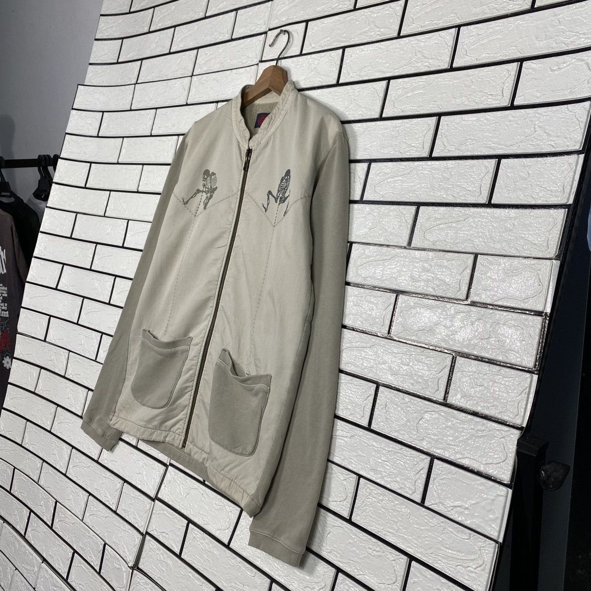 Kapital 📌Vintage Zipper Light Jacket Skeleton Design Kyoto Japan Size US M / EU 48-50 / 2 - 3 Thumbnail