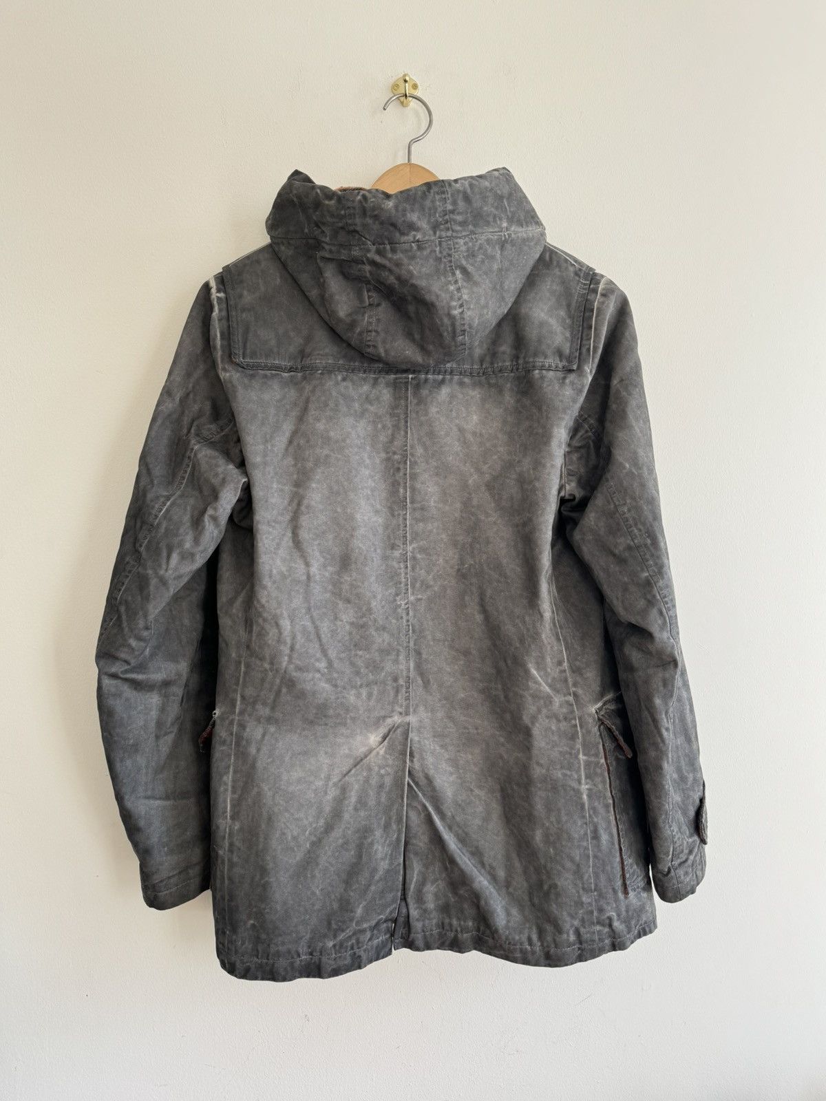 Our Legacy × Vintage Liquid Garment-Dye Natural Faded Workwear Jacket Lined Italy Size US M / EU 48-50 / 2 - 7 Thumbnail
