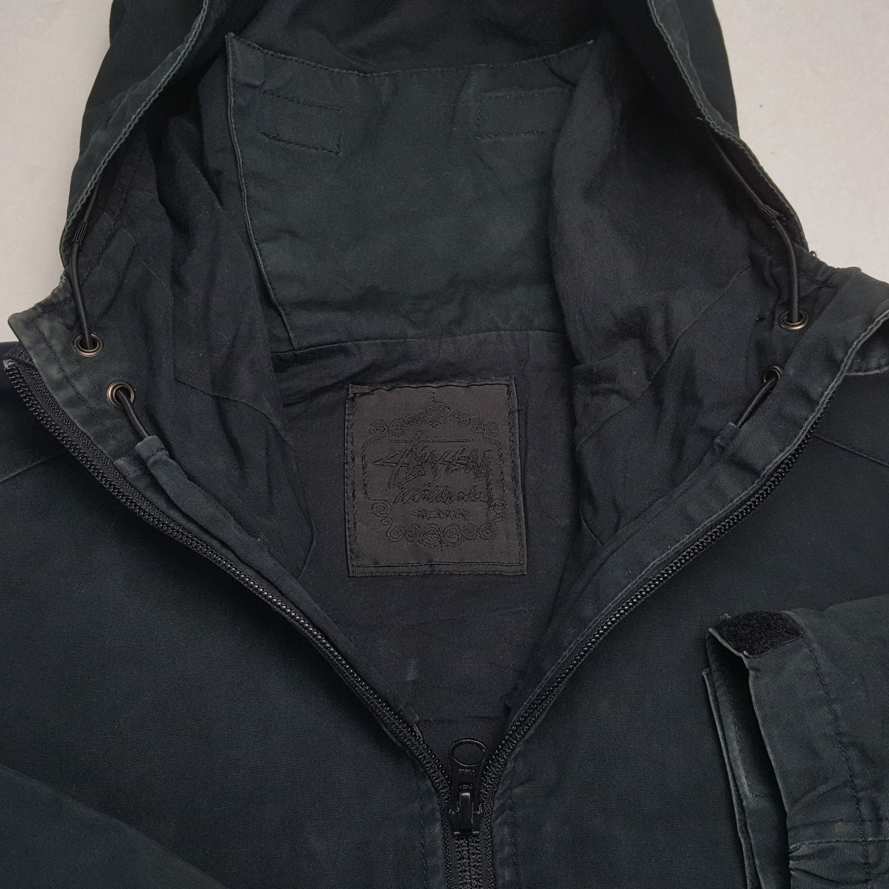 Stussy × Vintage Vintage STUSSY Streetwear Skateboard Style Hoodies Jacket Size US M / EU 48-50 / 2 - 10 Thumbnail