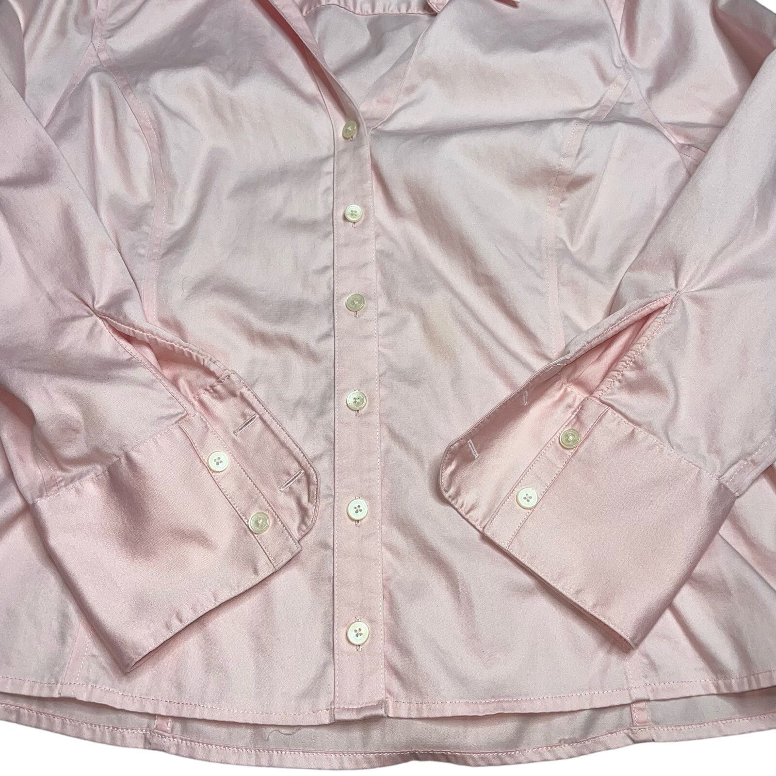 Calvin Klein Calvin Klein Non-iron Essential Fit Button Down Shirt Size L / US 10 / IT 46 - 4 Thumbnail