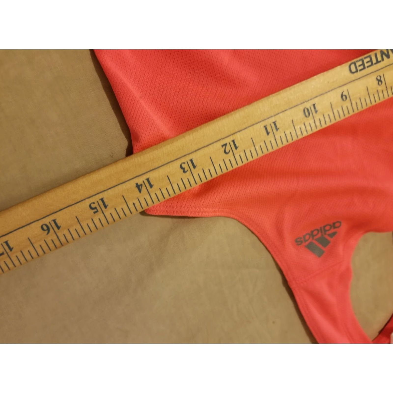 Adidas Womens adidas Tank Shirt XS Athletic Gym Workout Orange Tank Top Athletic Women XS Adidas Shirts Size XS / US 0-2 / IT 36-38 - 4 Thumbnail
