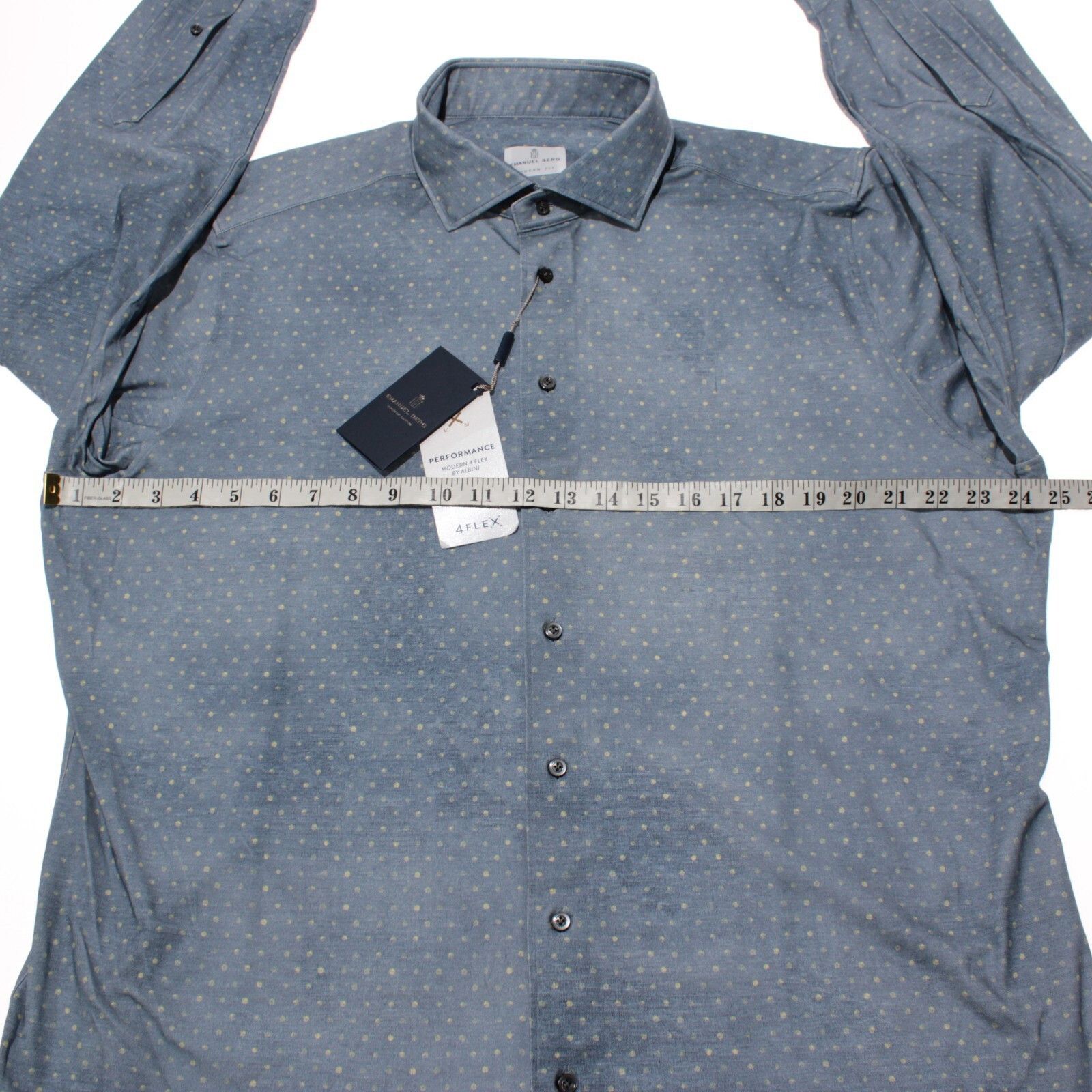 Other Emanuel Berg New with tags Shirt Size XL US In Blue Size US XL / EU 56 / 4 - 4 Thumbnail