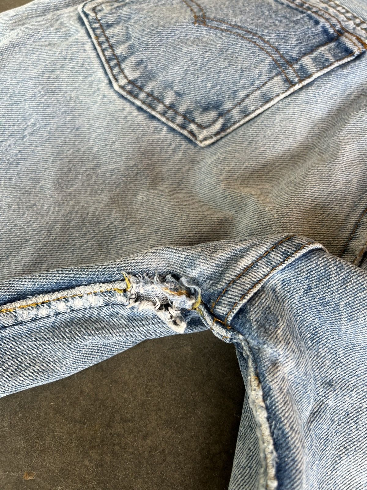 Levi's 💥Vintage 80’s Levis 501 Short Jean Size US 28 / EU 44 - 13 Thumbnail
