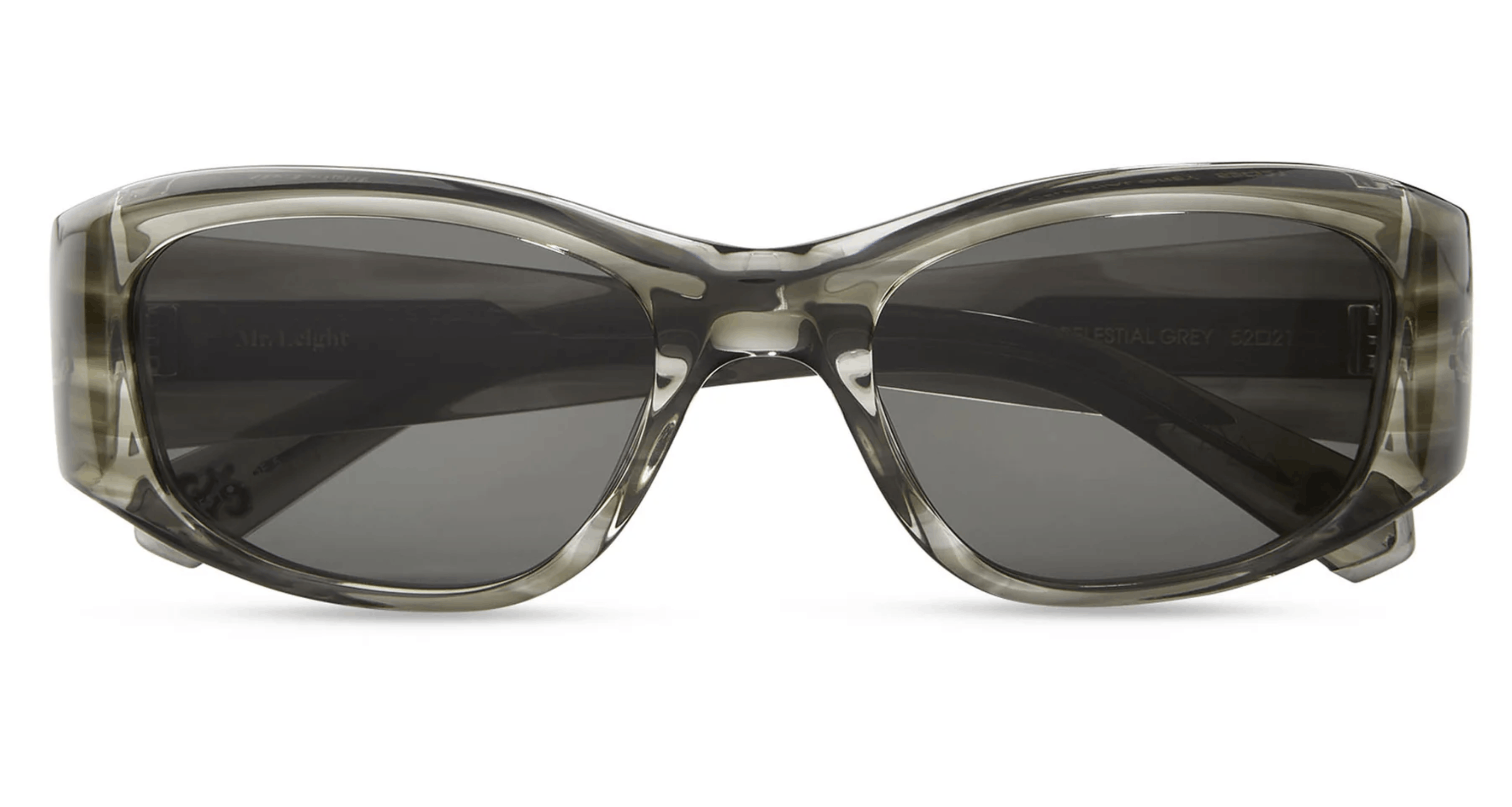 Mr. Leight Mr. Leight ALOHA DOC S Sunglasses Celestial Grey Pewter G15 Size ONE SIZE - 5 Thumbnail