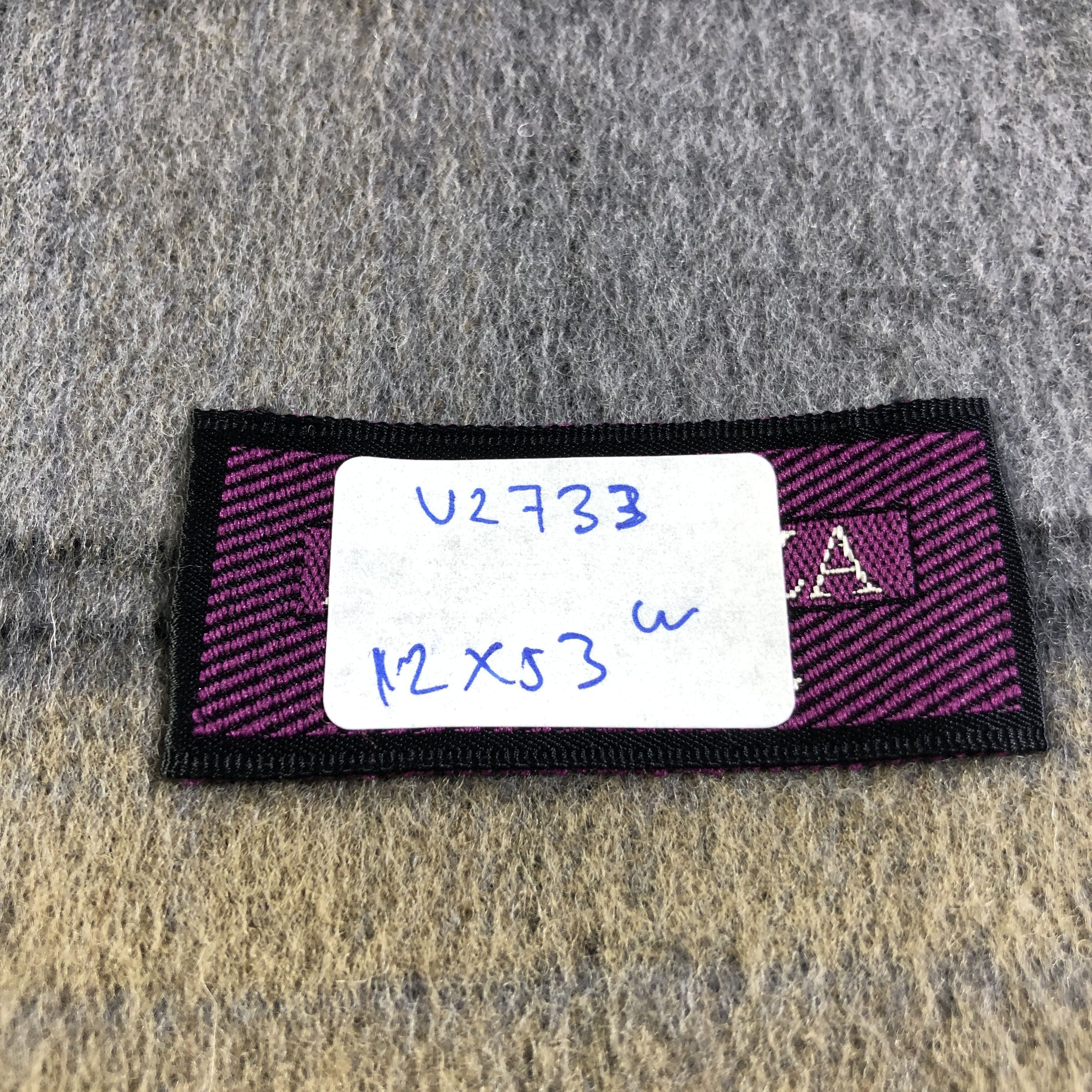 Vintage Zaragoza Italy Wool Scarf Muffler V2733 Size ONE SIZE - 5 Thumbnail