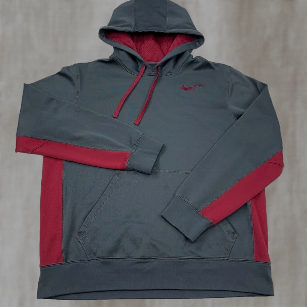 Nike Nike Hoodie Men M Gray Sweatshirt Therma Fit Performance Swoosh Sweatshirt Pullover All Seasons Hooded Zipper Logo Swoosh Athletics Sports Mens Size US M / EU 48-50 / 2 - 1 Thumbnail