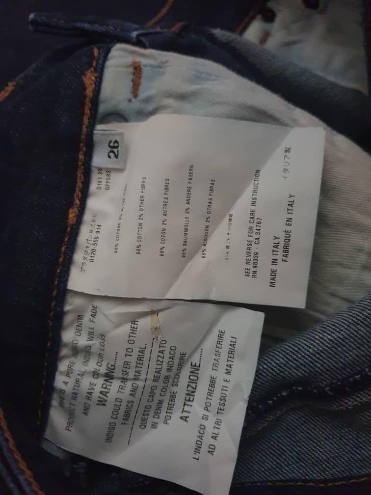 Prada Prada Made in ITALY blue colour jeans Size 27" / US 4 / IT 40 - 4 Thumbnail