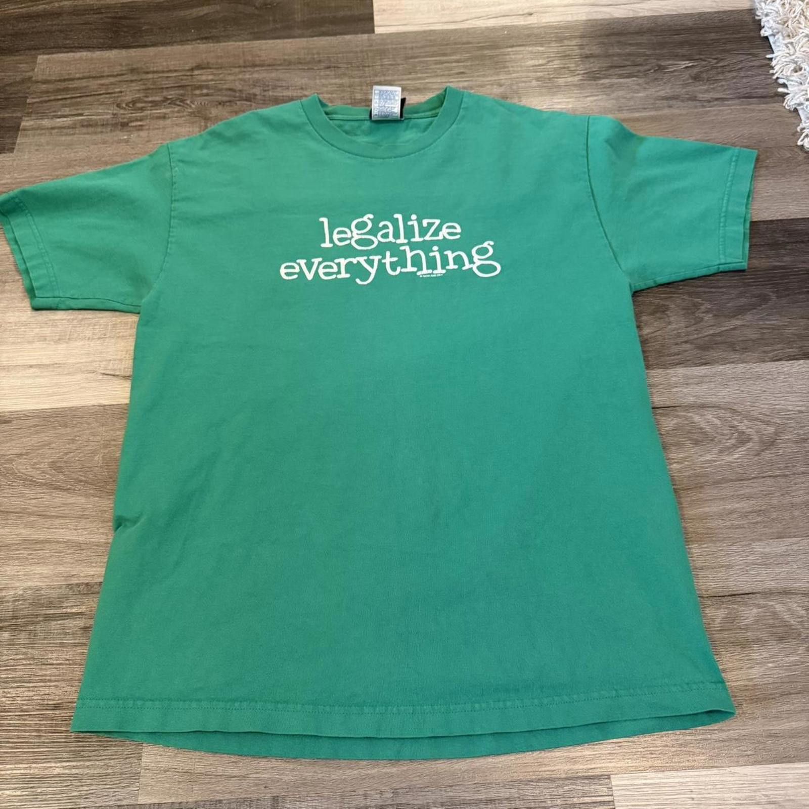Other Vintage legalize everything t shirt 00s L Size US L / EU 52-54 / 3 - 3 Thumbnail