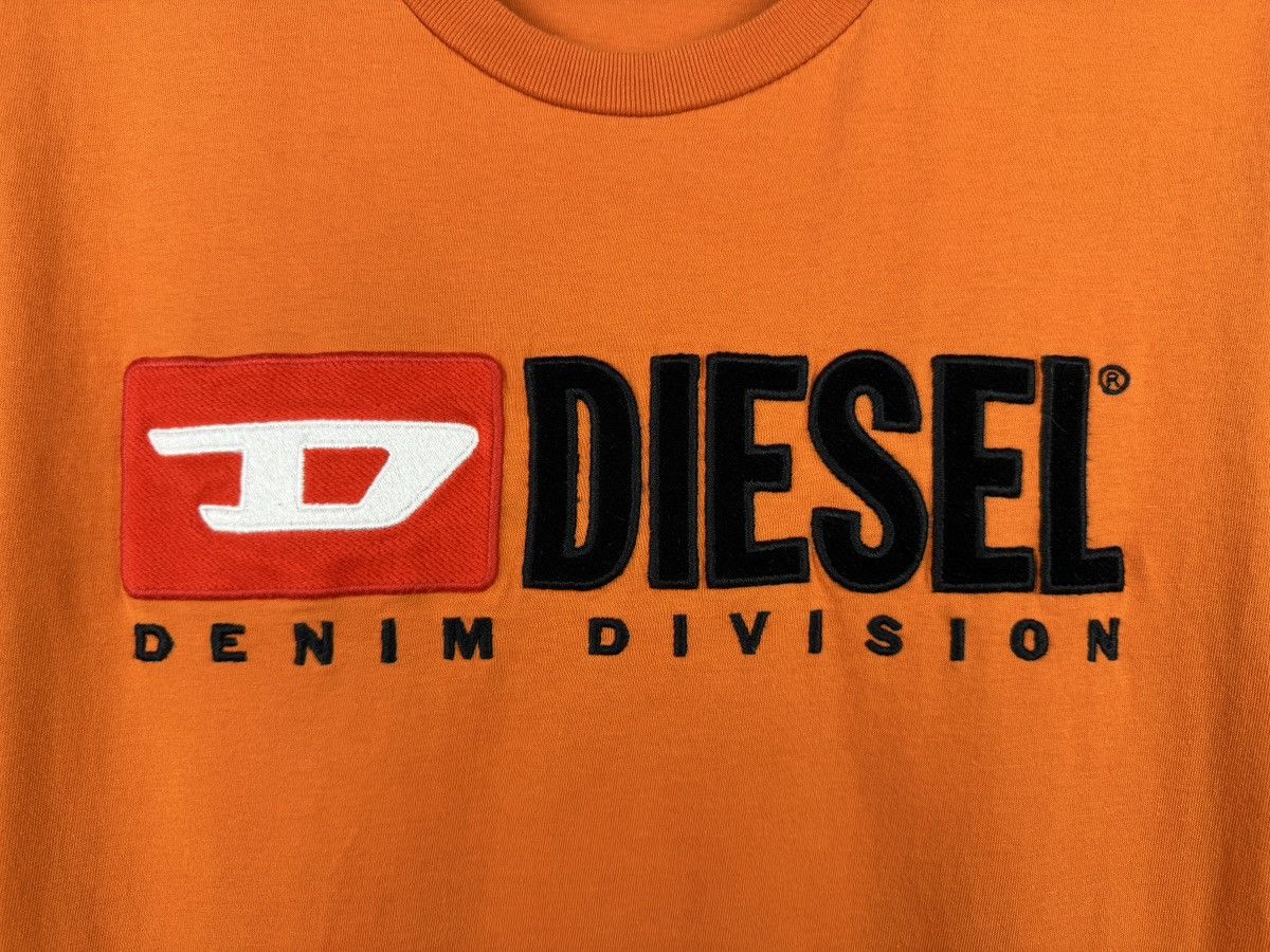Diesel Men’s Diesel Denim Division T-Shirt Orange Size Medium Size US M / EU 48-50 / 2 - 5 Thumbnail
