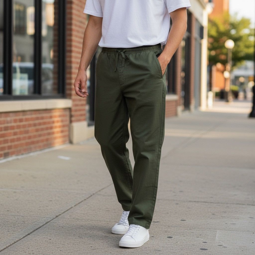 Kapital Kapital Style💥GU Easy Pants – Olive Green Size US 29 - 9 Thumbnail