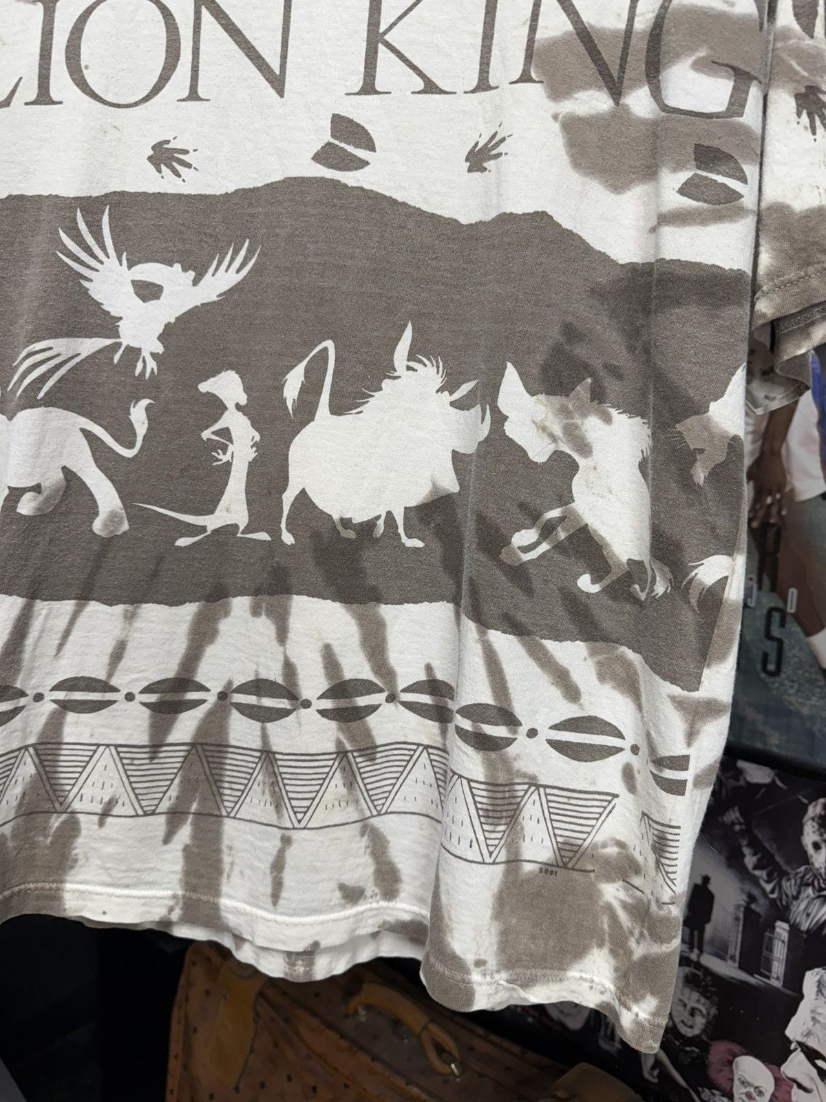 Vintage Vintage 90’s Lion King Tiedye T-Shirt Disney Movie Tee Med Size US M / EU 48-50 / 2 - 6 Thumbnail