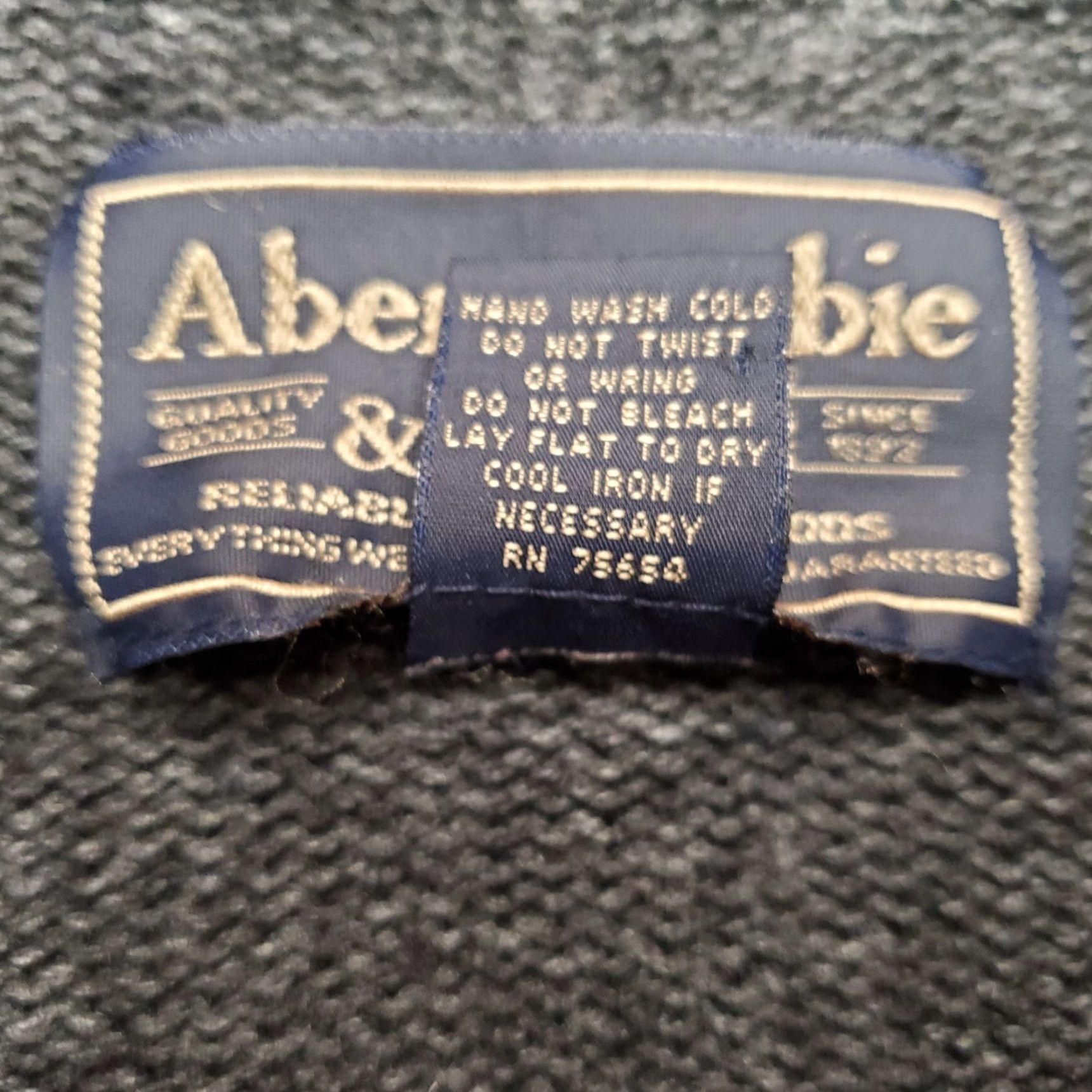 Abercrombie & Fitch VINTAGE Abercrombie Fitch Sweater Men XL Gray Wool Blend 1/4 Zip Casual 92 Patch Size US XL / EU 56 / 4 - 5 Thumbnail