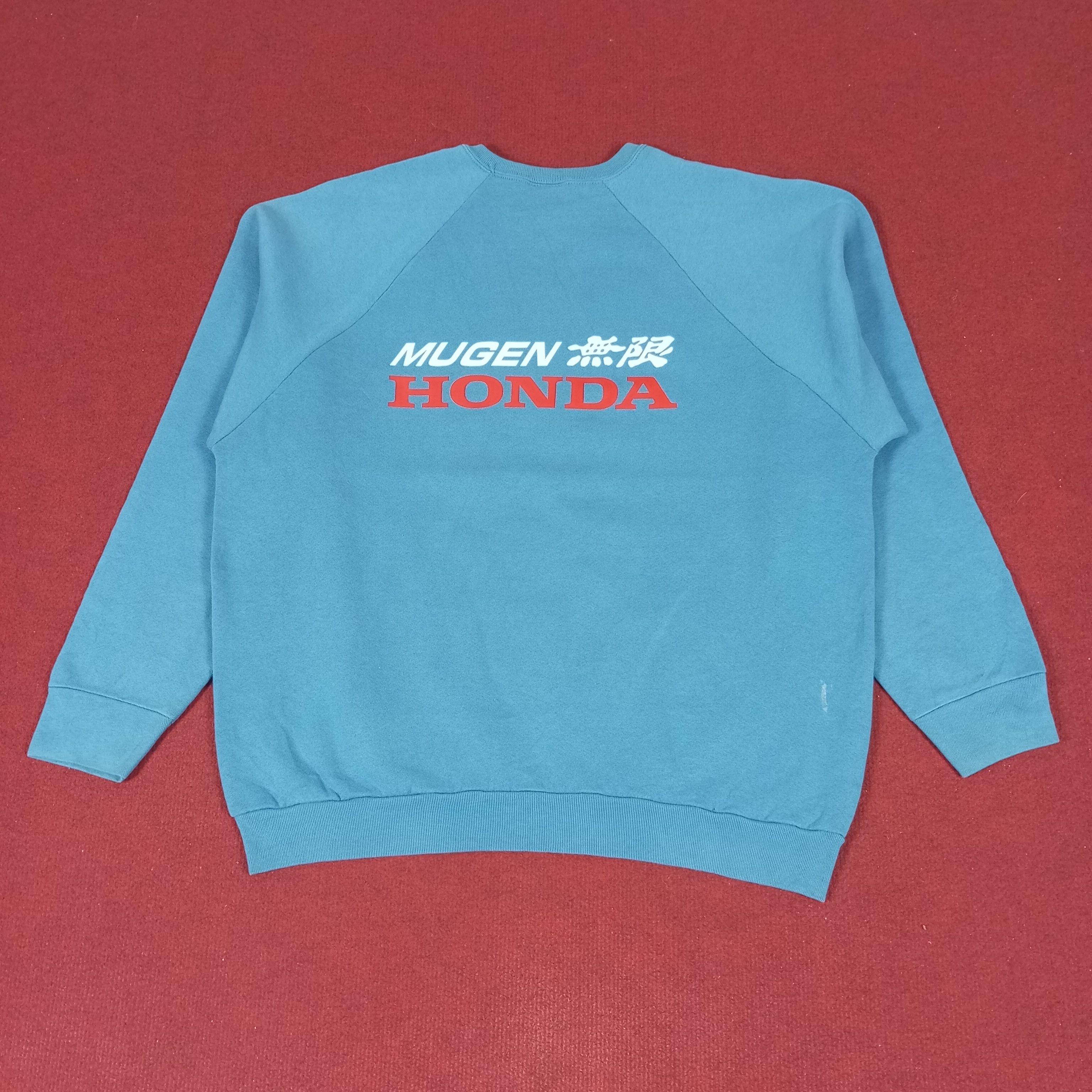 Japanese Brand × Vintage Mugen Honda Japanese Motorsports Custom Art Sweatshirt Size US L / EU 52-54 / 3 - 1 Thumbnail