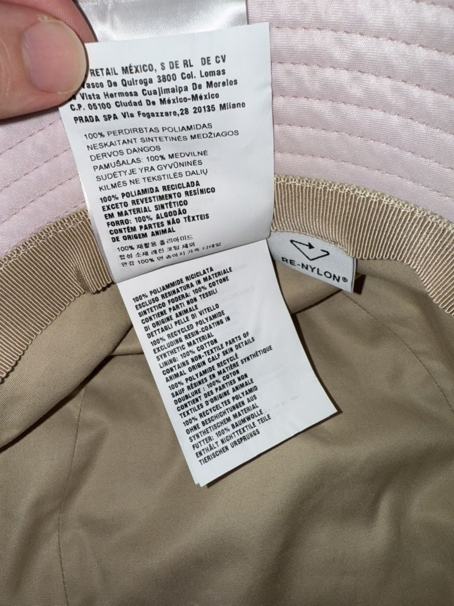 Prada Prada Milano Re-Nylon Bucket Hat Size ONE SIZE - 7 Thumbnail