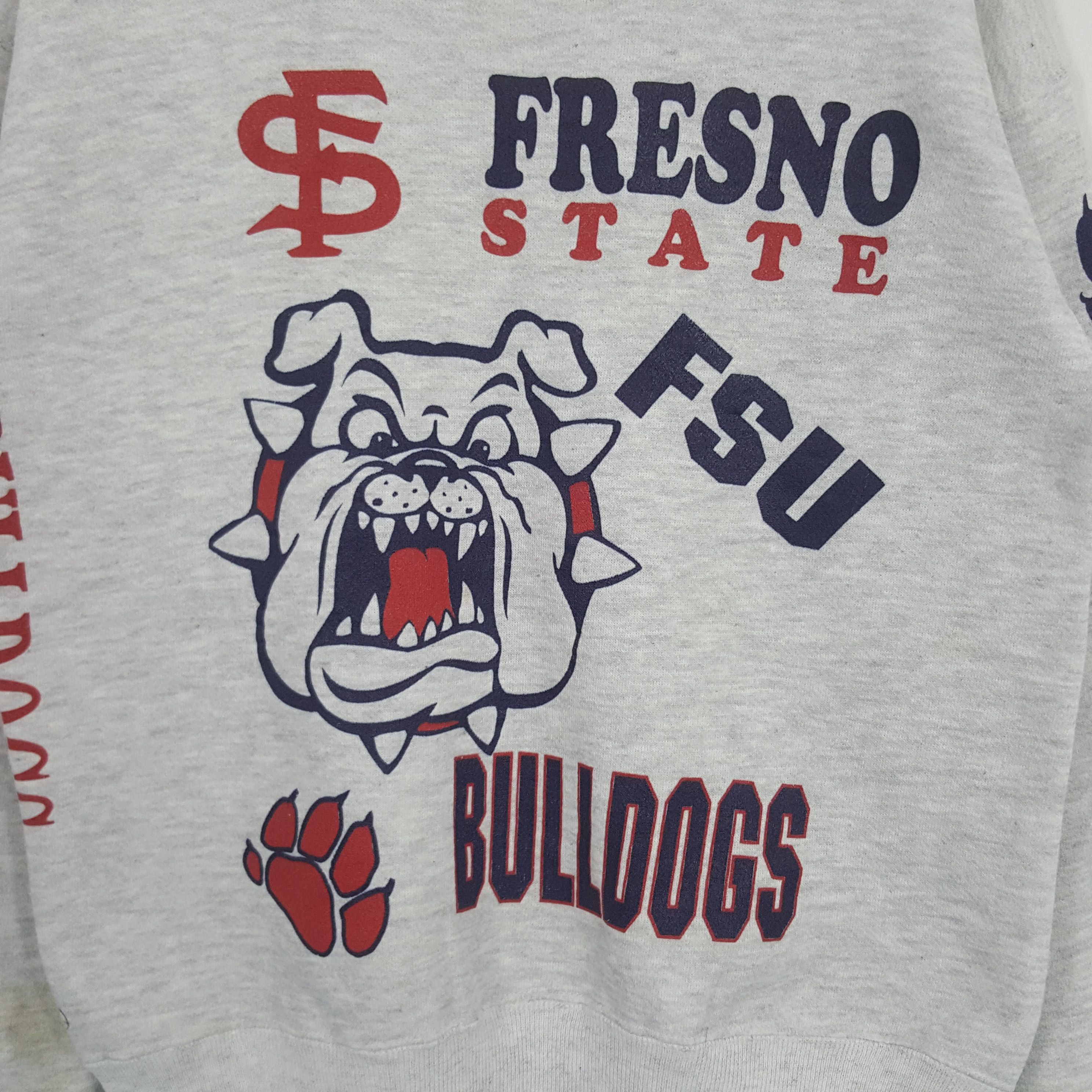 Lee × Vintage Vintage Lee X Fresno State Bulldogs Sportwear Sweatshirt Size US M / EU 48-50 / 2 - 4 Thumbnail