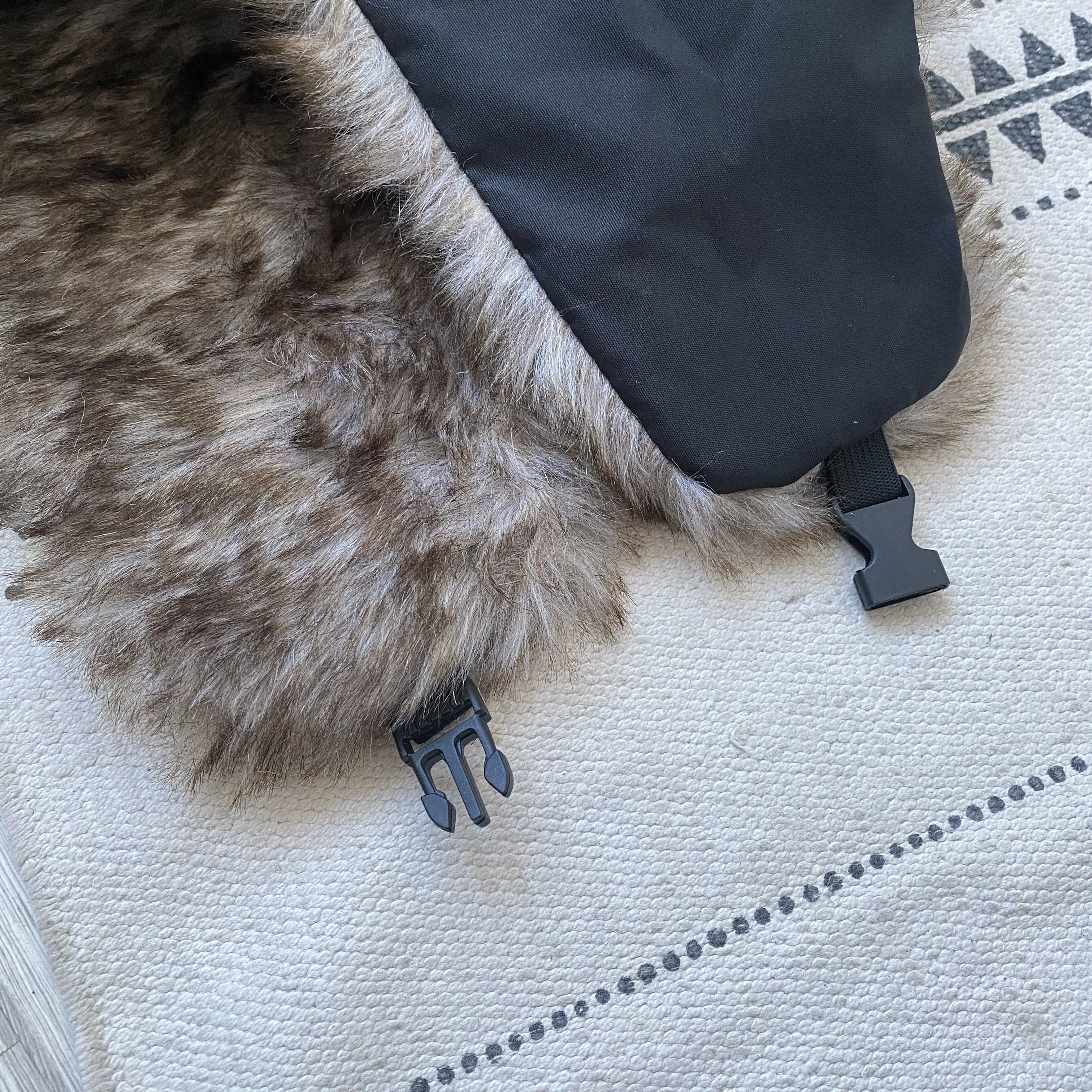 If Six Was Nine Vintage 90s StyleTrapper Fur Ushanka Winter Hat Y2k Size ONE SIZE - 3 Thumbnail
