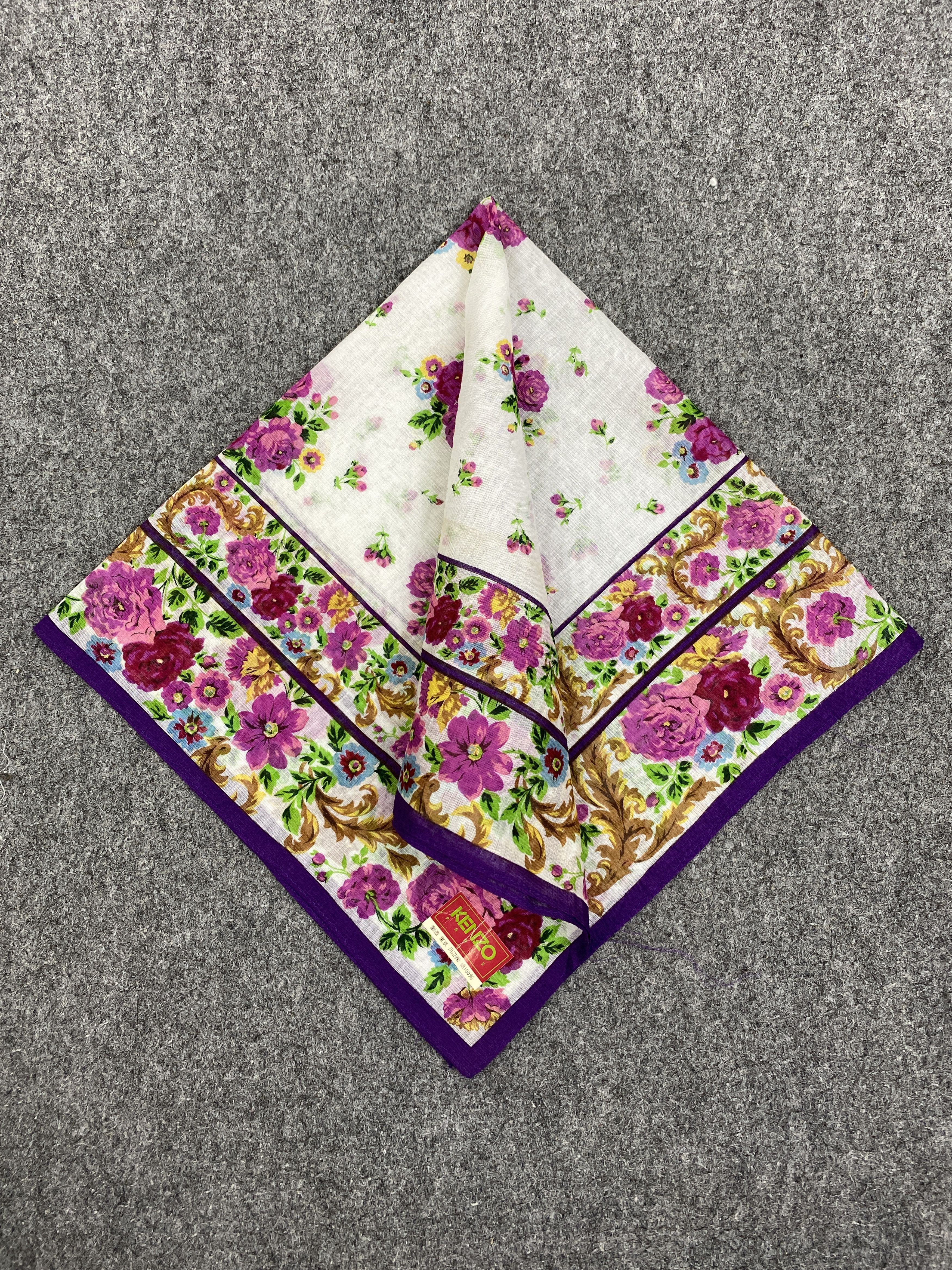 Kenzo Kenzo Handkerchief / Neckerchief / Bandana HKC0602 Size ONE SIZE - 3 Thumbnail