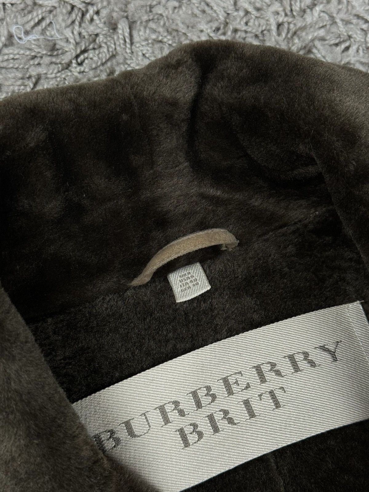 Burberry Shearling coat Burberry lambskin coat original luxury item Size S / US 4 / IT 40 - 3 Thumbnail