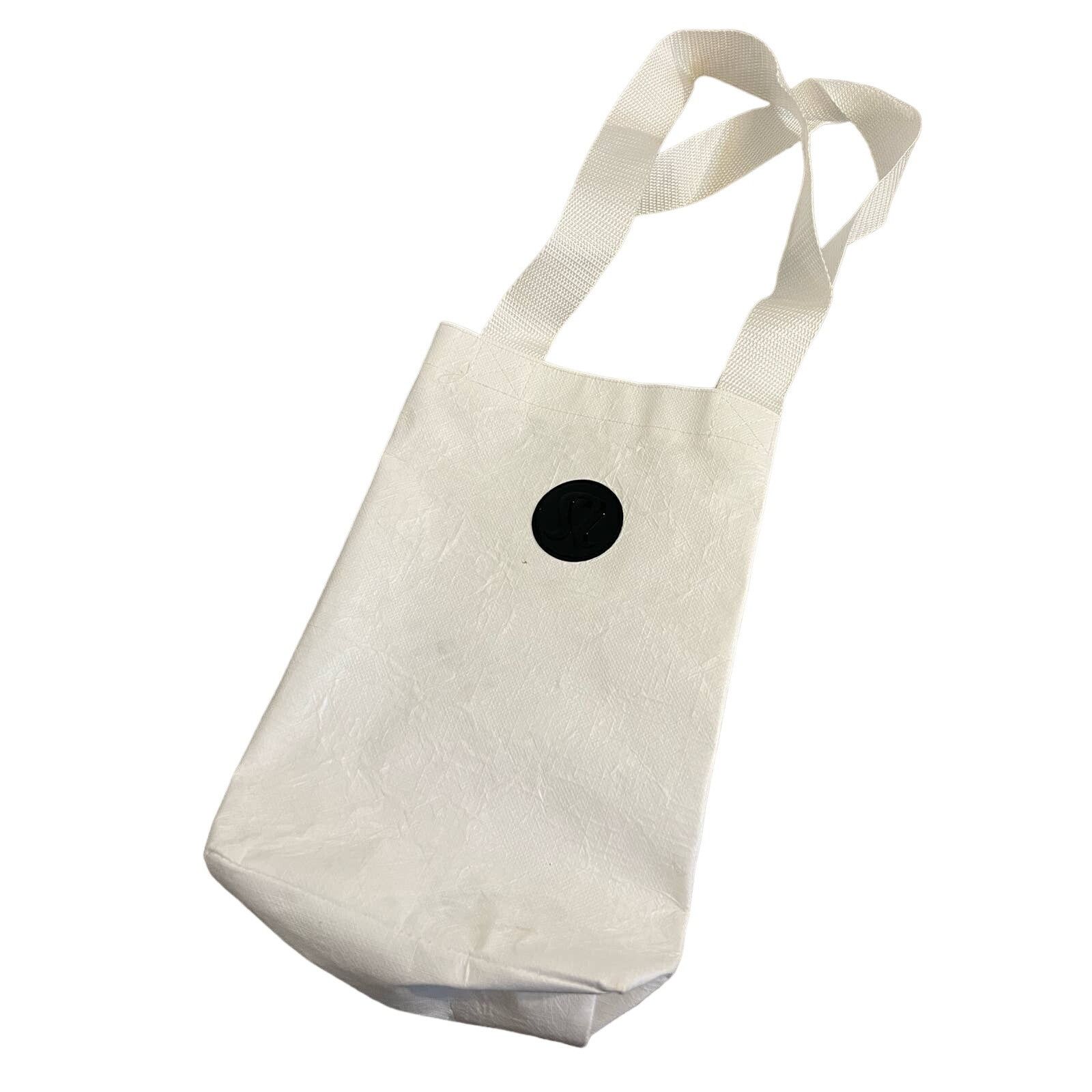 Lululemon Lululemon Small White Reusable Bag Size ONE SIZE - 1 Thumbnail