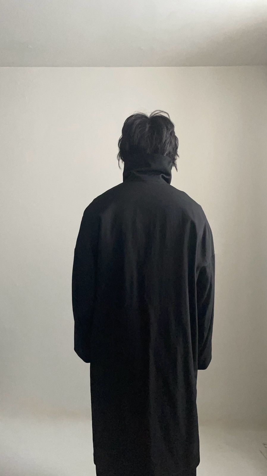 Yohji Yamamoto Yohi Yamamoto Pour Homme F/W16 Highneck coat Size US M / EU 48-50 / 2 - 4 Thumbnail