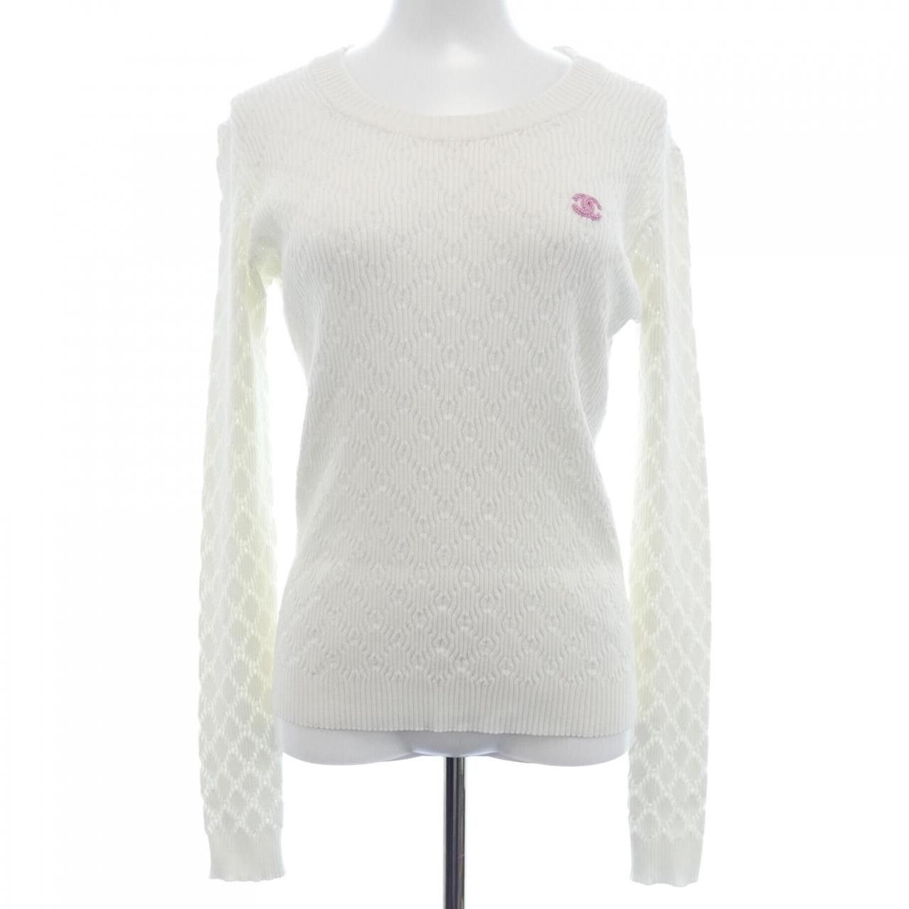 Chanel Chanel Chanel Knit Top Textile Tops P63293K48813 DUTY FREE for USA Size ONE SIZE - 1 Thumbnail