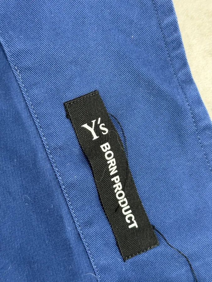 Yohji Yamamoto 2000s Yohi Yamamoto Y’s Blue Japan Worker Long Jacket Size US S / EU 44-46 / 1 - 8 Thumbnail