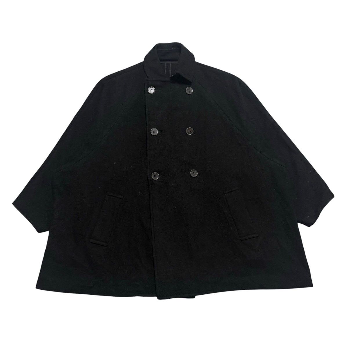 Yohji Yamamoto Y’s Yohji Yamamoto Double Breasted Sample Overcoat Size US L / EU 52-54 / 3 - 2 Thumbnail