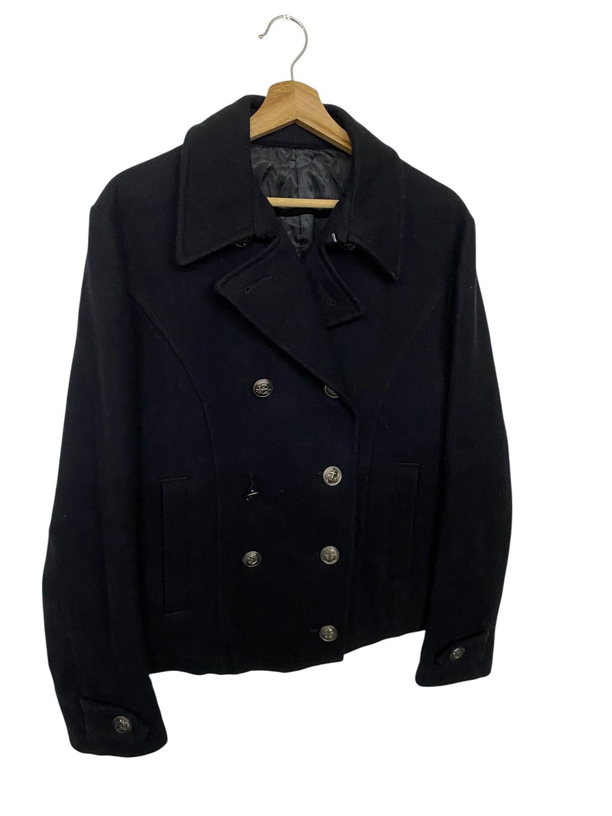 PPFM PPFM Double Breasted Peacot Wool Jacket Size US S / EU 44-46 / 1 - 3 Thumbnail