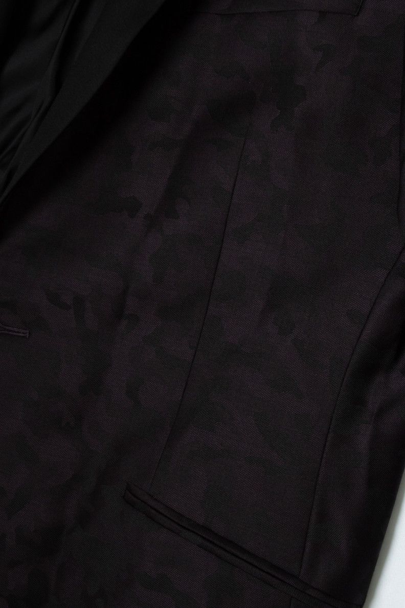 Richard James Richard James, Camo printed blazer in purple Size 40R - 8 Thumbnail