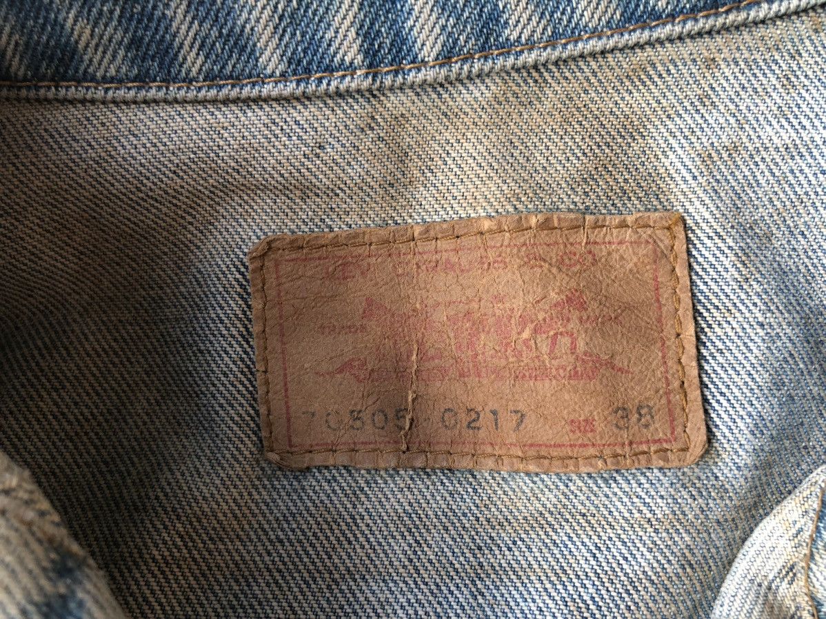 Levi's Vintage Levi’s Distressed Faded Jacket Size US S / EU 44-46 / 1 - 16 Thumbnail