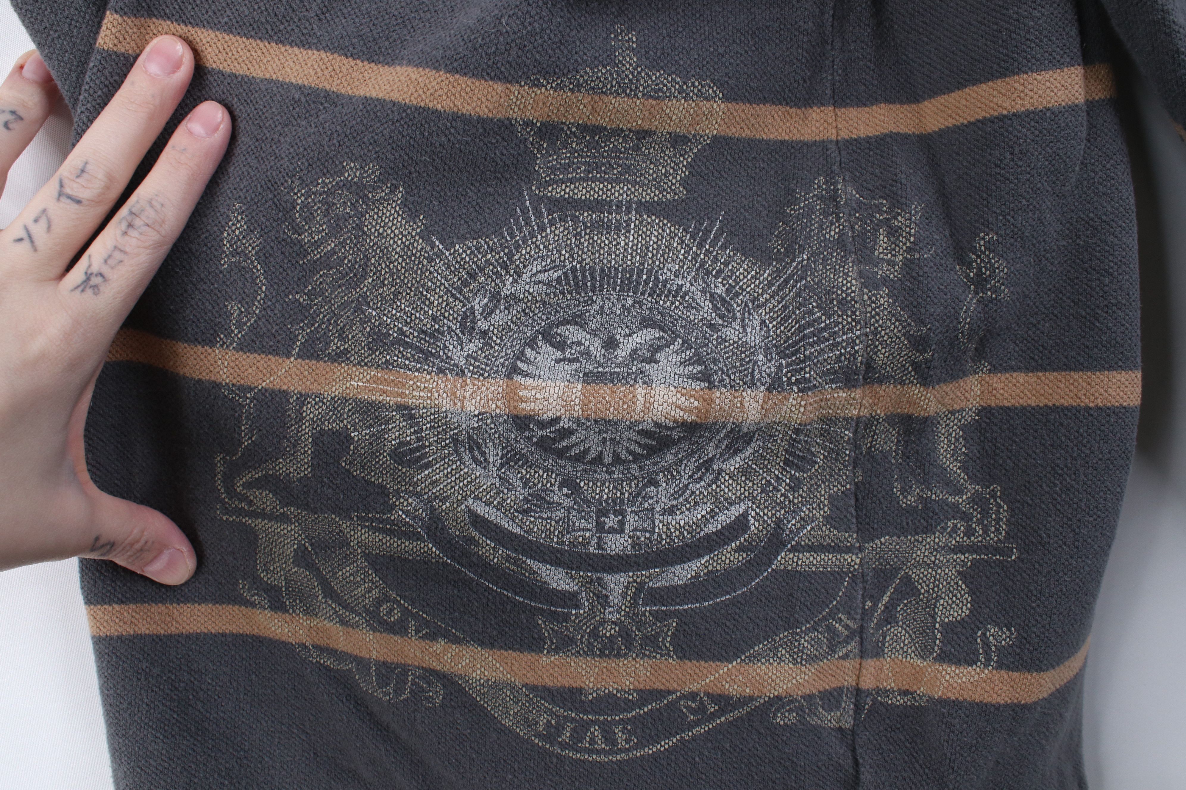 Aeropostale Vintage Y2K Aeropostale Lion Knit Long Sleeve Rugby Polo Size US XL / EU 56 / 4 - 4 Thumbnail
