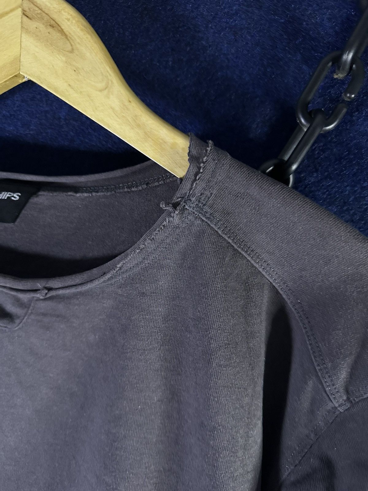 Japanese Brand Japanese Unfinished & Distressed Longsleeve Raf Simons Style Size US M / EU 48-50 / 2 - 3 Thumbnail