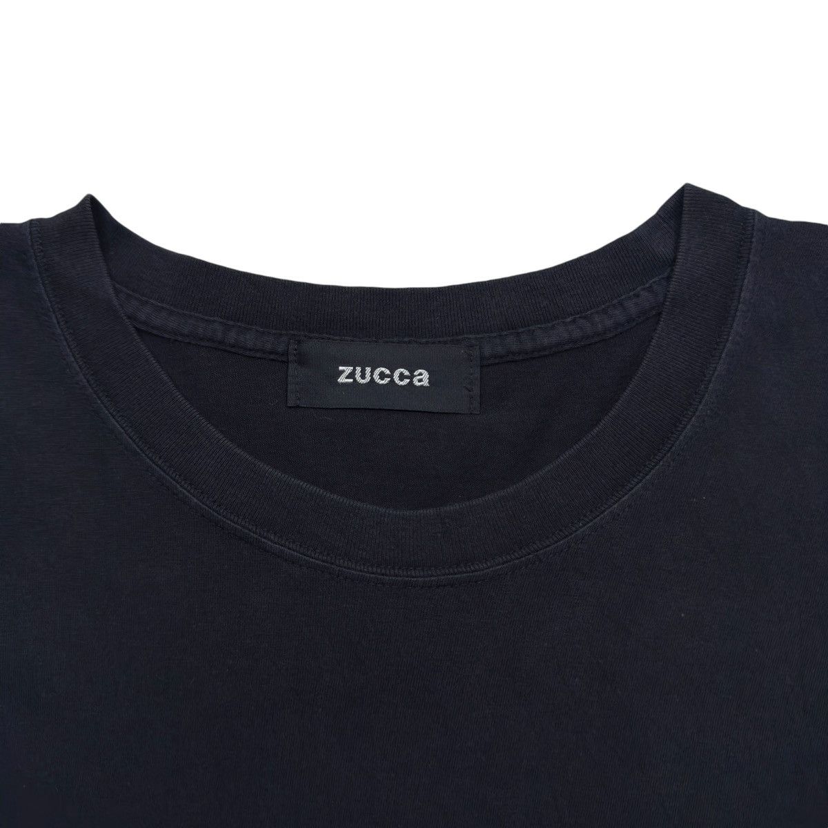 CABANE de ZUCCa Distressed Zucca Avant Garde Y2K Asymmetrical War T-Shirt Size US M / EU 48-50 / 2 - 9 Thumbnail