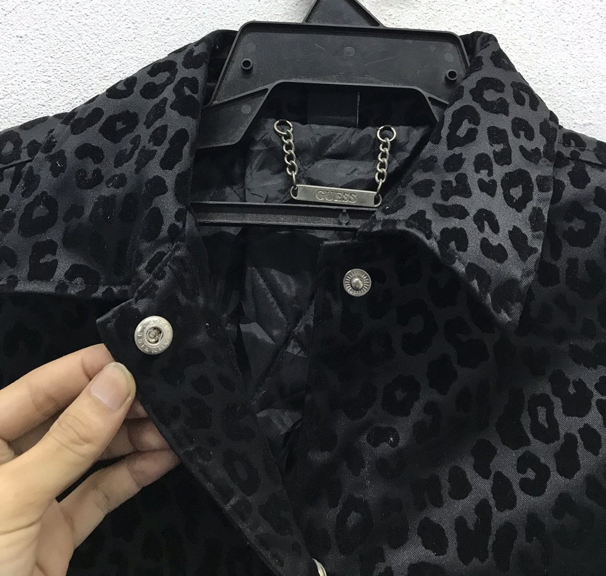 Guess × Vintage Vintage Guess Leopard Pattern Jacket Size US S / EU 44-46 / 1 - 4 Thumbnail