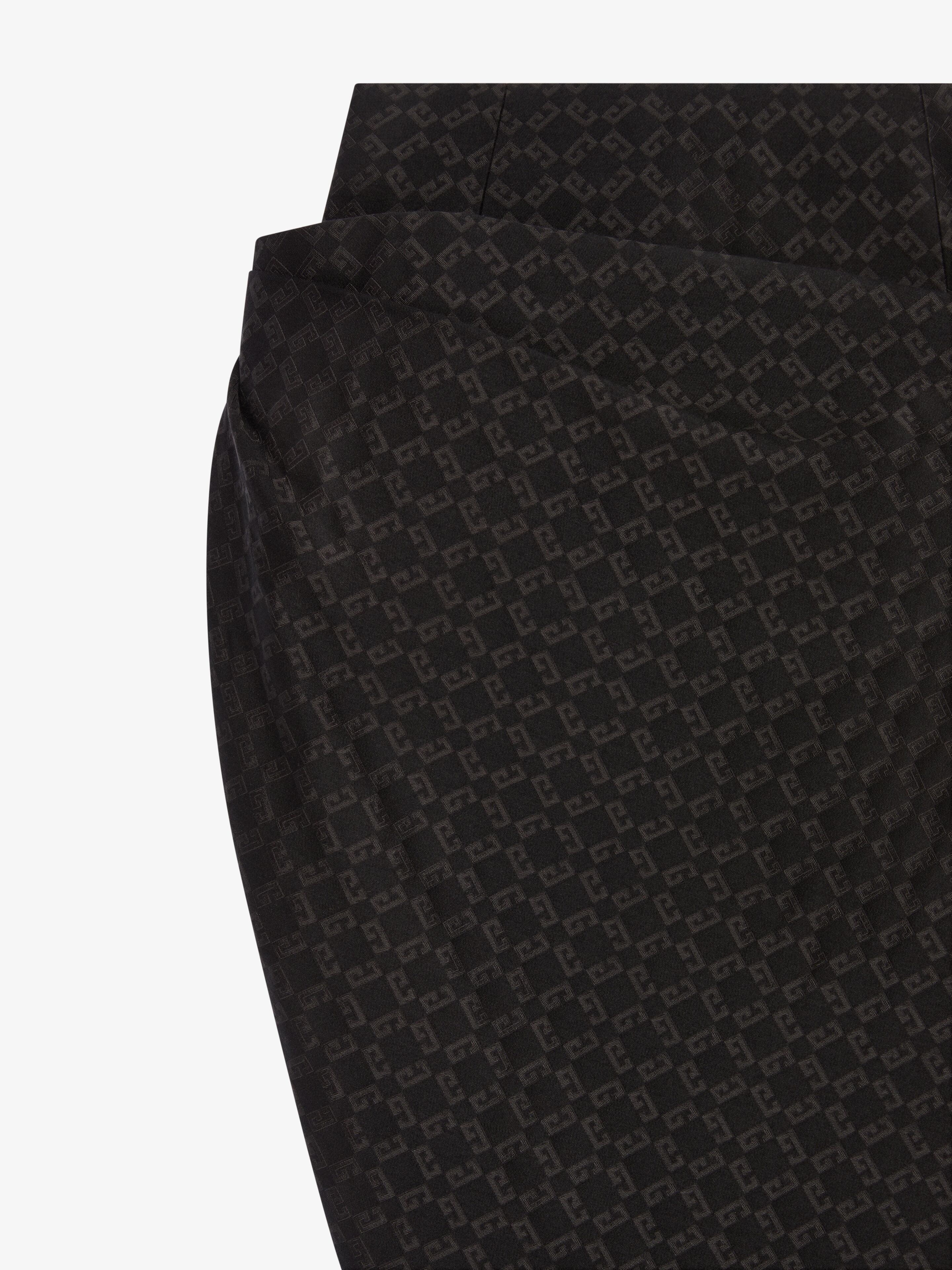 Givenchy o1srvl11e0725 Draped Midi Skirt in Black Size 25" / US 0 / IT 36 - 5 Thumbnail