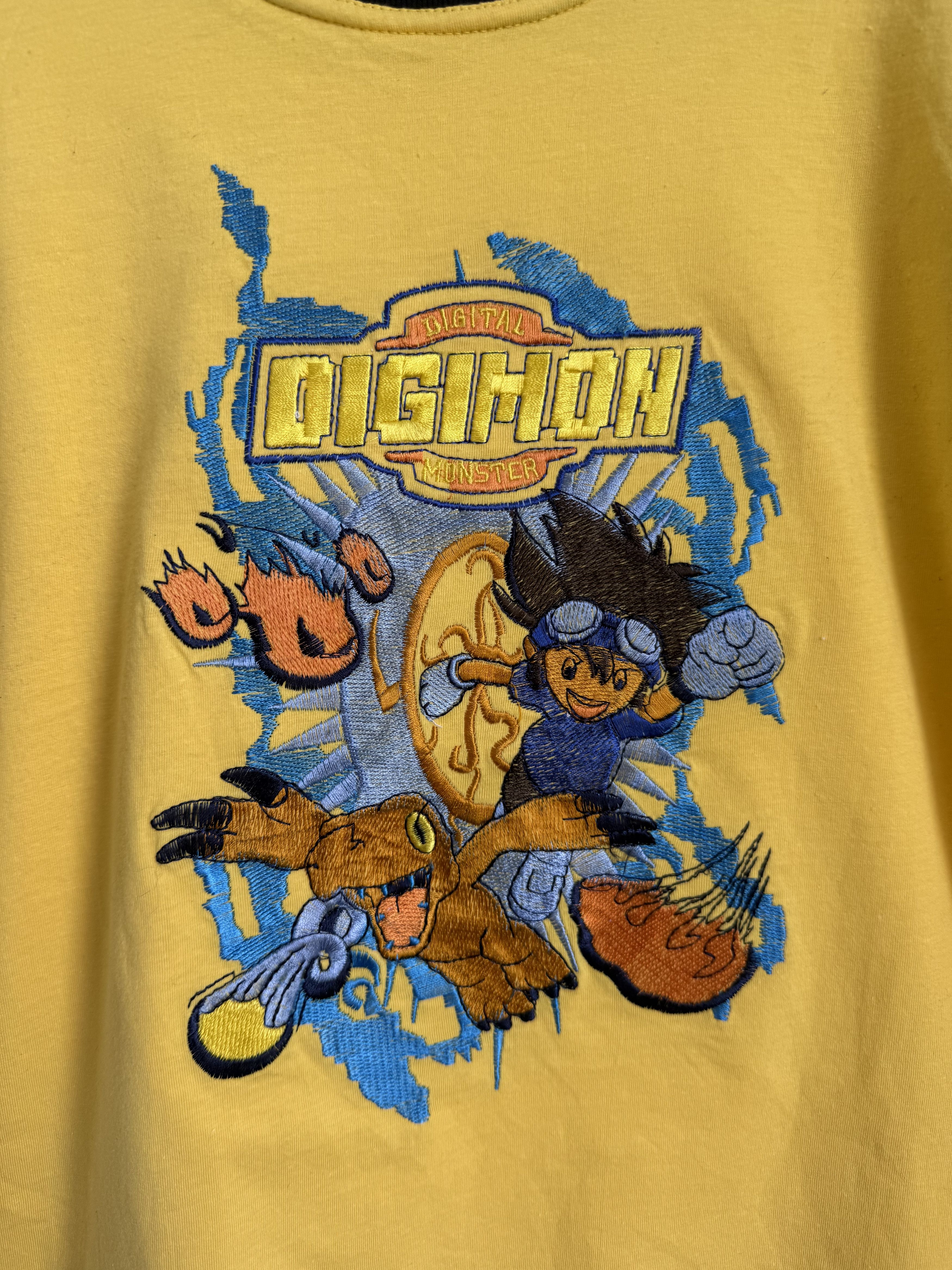 Anime Vintage 90s Digimon anime cartoon t-shirt Size US XS / EU 42 / 0 - 2 Thumbnail