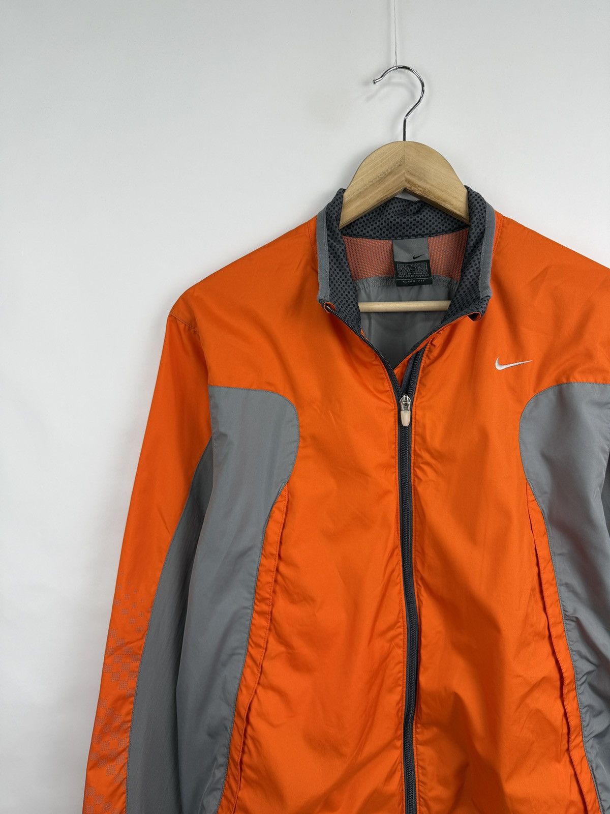 Nike × Vintage 🇺🇸 Vintage 90s Nike Clima Fit Jacket Retro Y2K Rare Hype Size US M / EU 48-50 / 2 - 2 Thumbnail