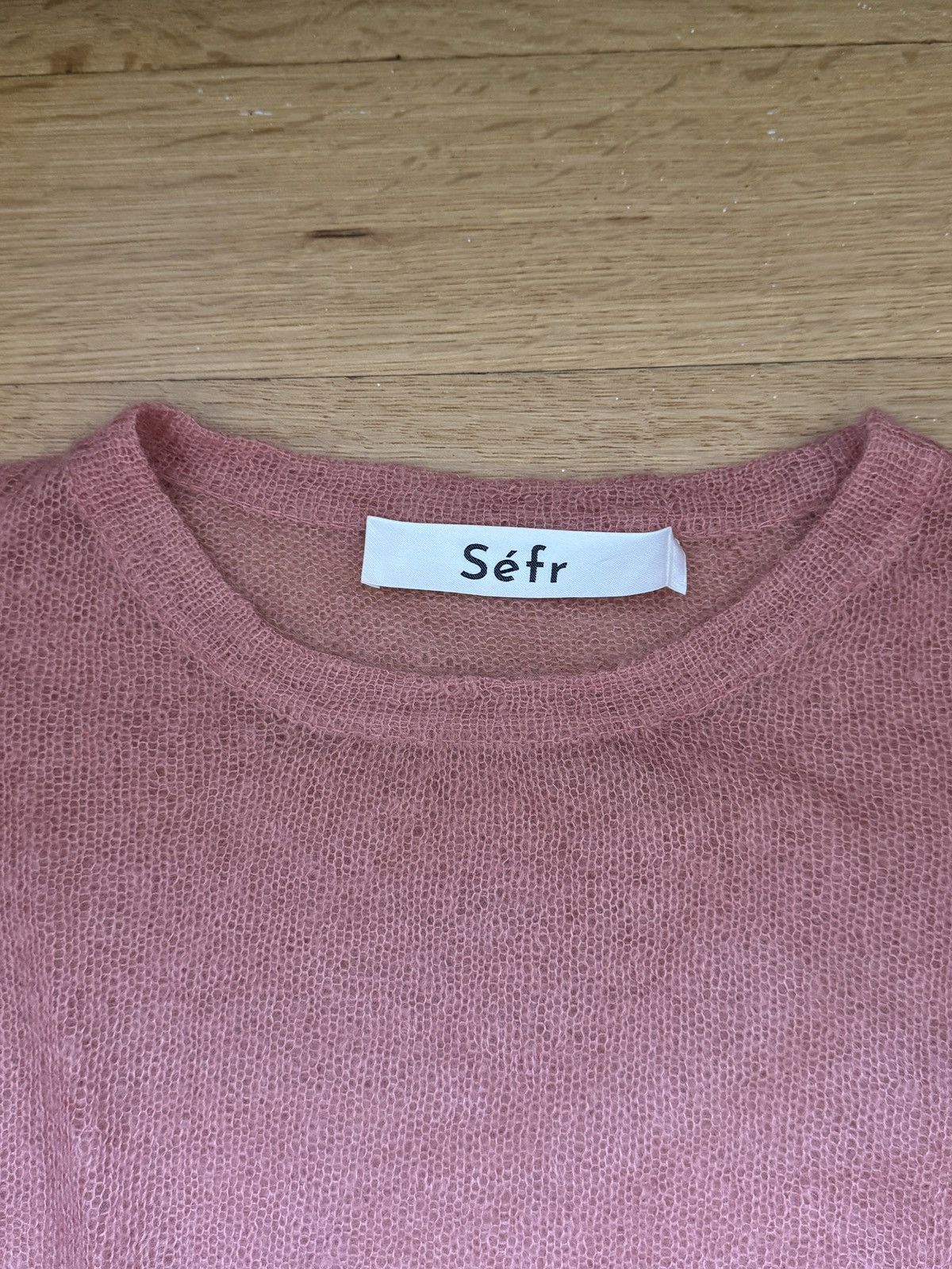 Sefr Sefr Mohair Sweater Knit Loose Gauge Rare Size US M / EU 48-50 / 2 - 3 Thumbnail