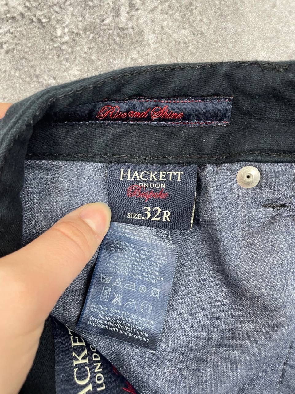 Hackett Hackett London Men Regular Fit Jeans Denim Navy Size W32 Size US 32 / EU 48 - 6 Thumbnail