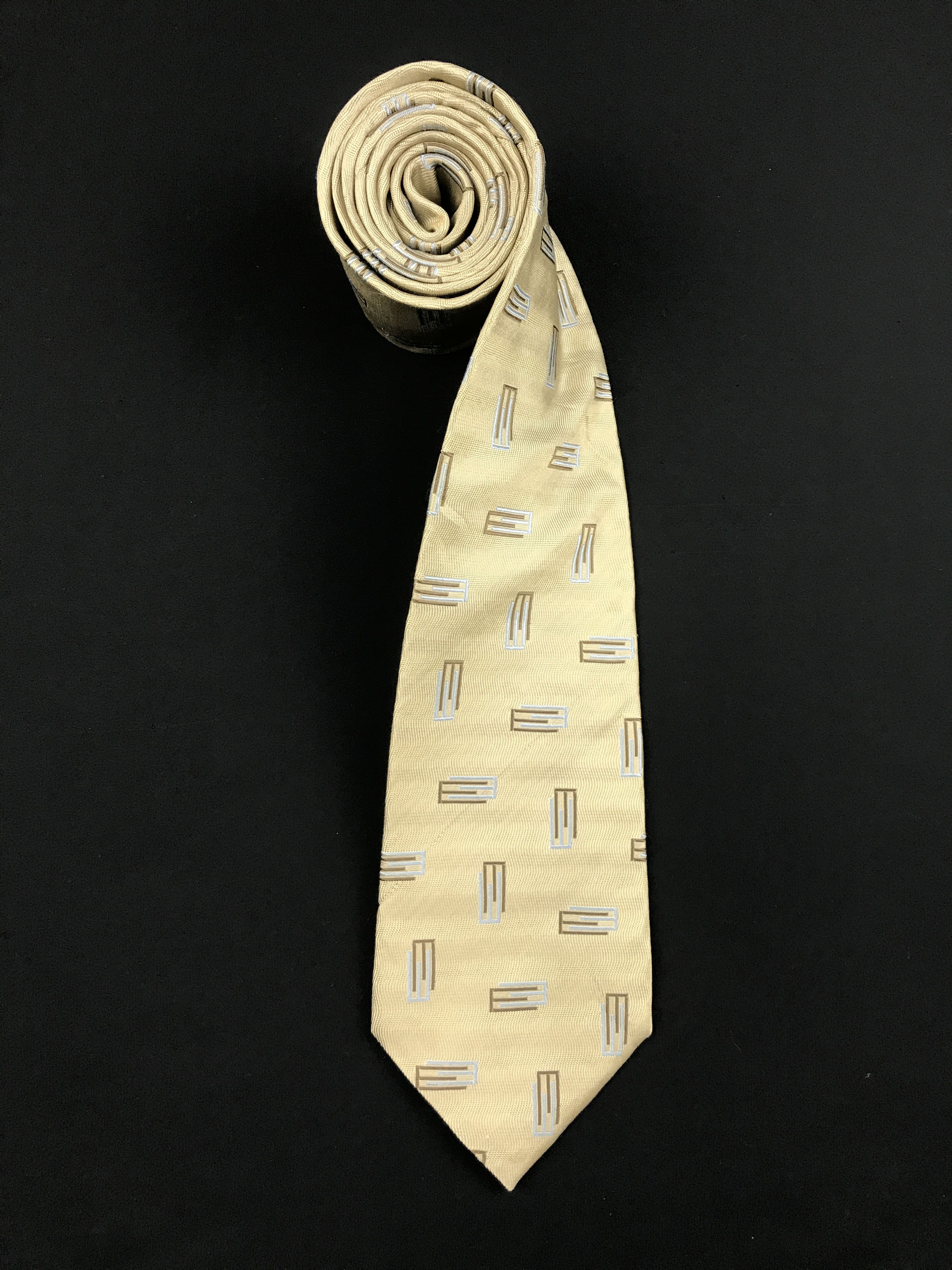 Designer × Vintage Vintage Ellesse Silk Necktie Size ONE SIZE - 2 Thumbnail