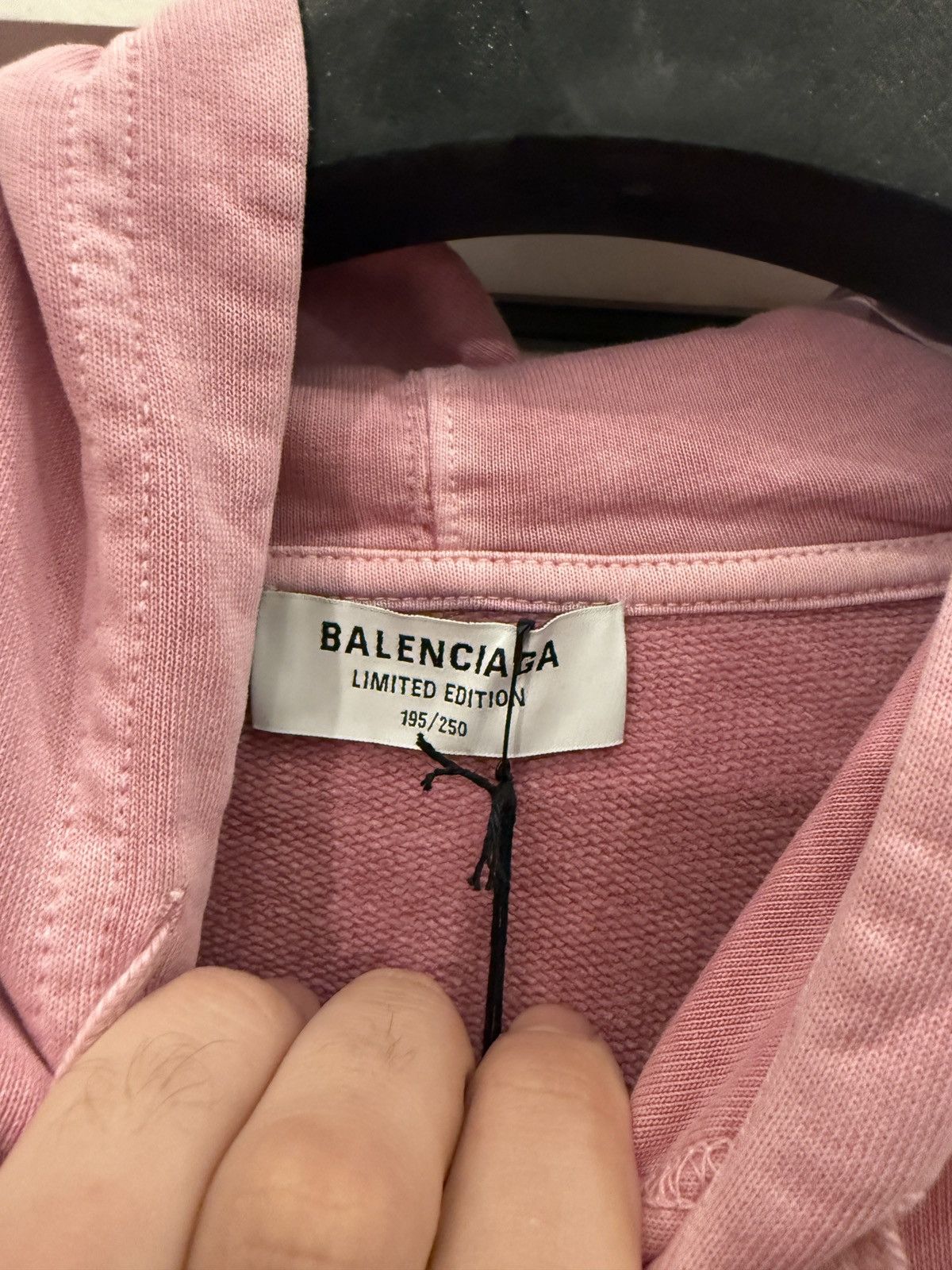 Balenciaga Limited Edition Pink Martini Hoodie Size US L / EU 52-54 / 3 - 6 Thumbnail
