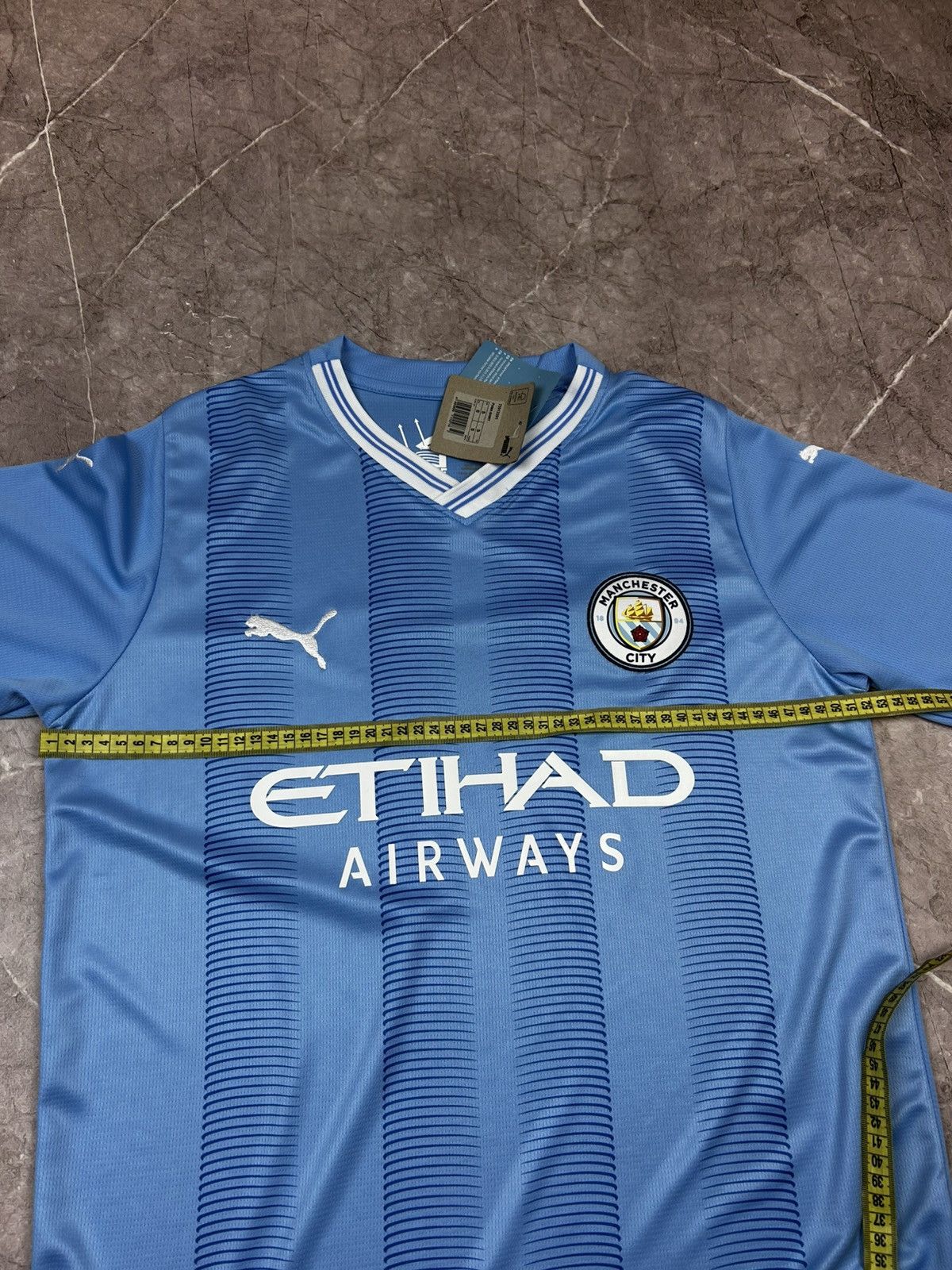 Puma New Puma Manchester City football jersey size S Size US S / EU 44-46 / 1 - 12 Thumbnail